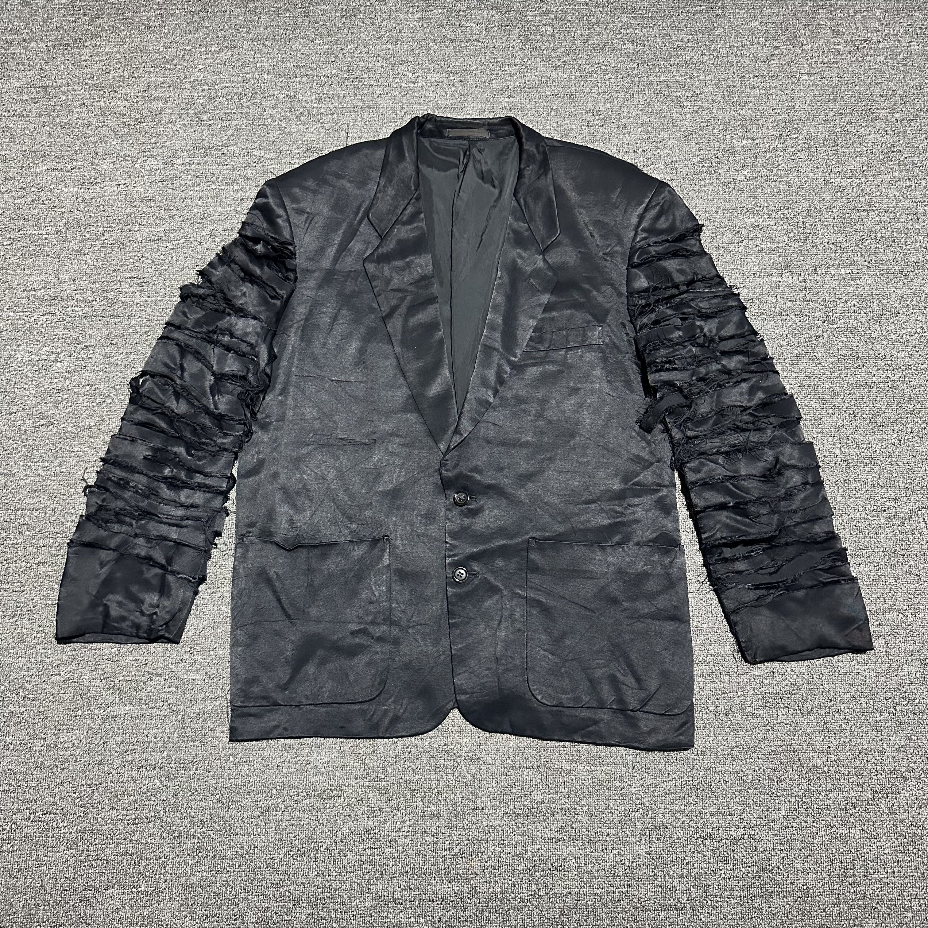 Comme des Garcons Homme Comme des Garcons Distressed Blazer Size US M / EU 48-50 / 2 - 1 Thumbnail