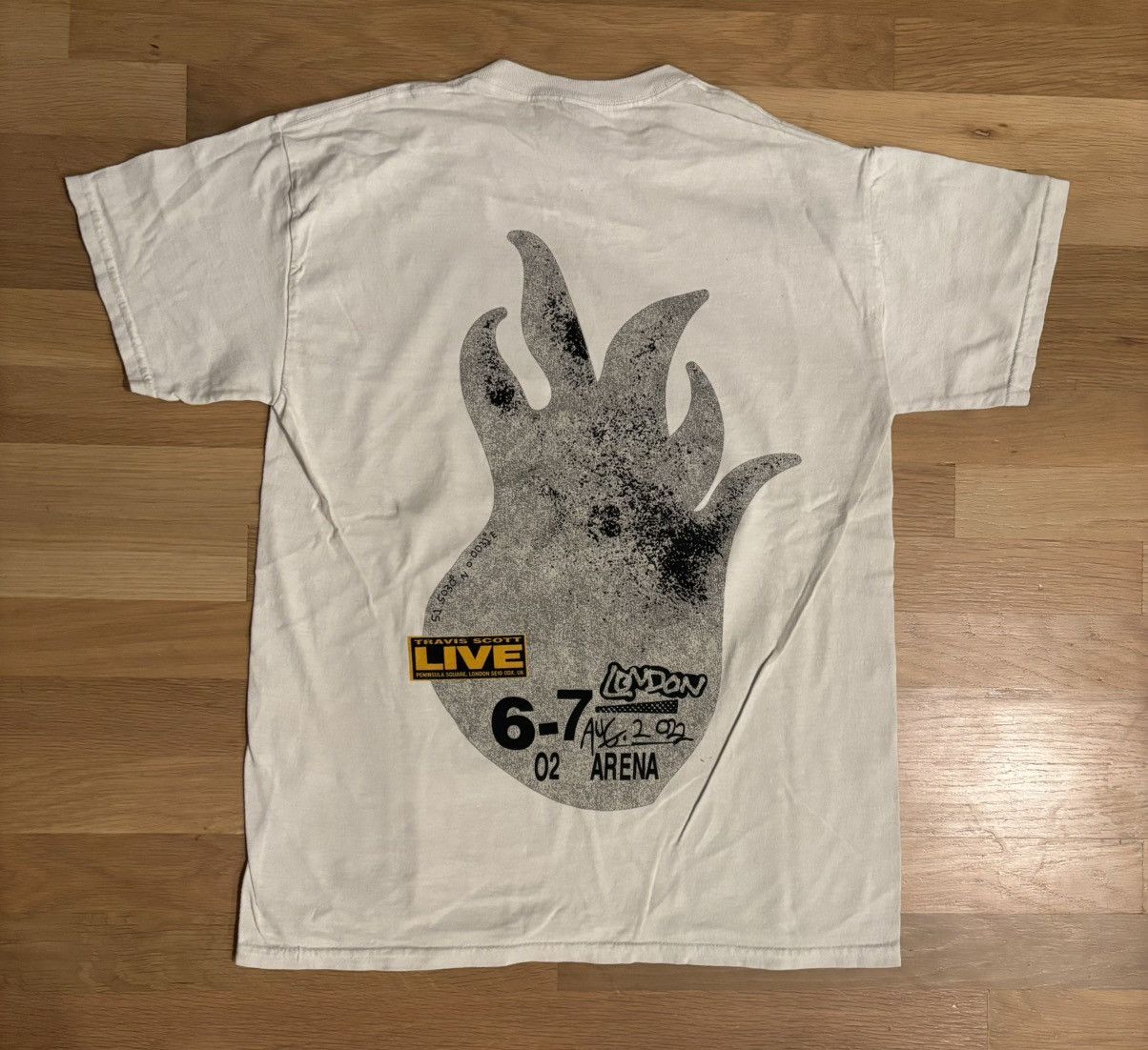 Travis Scott Travis Scott O2 Live Flame Jack Tee Size US S / EU 44-46 / 1 - 2 Thumbnail