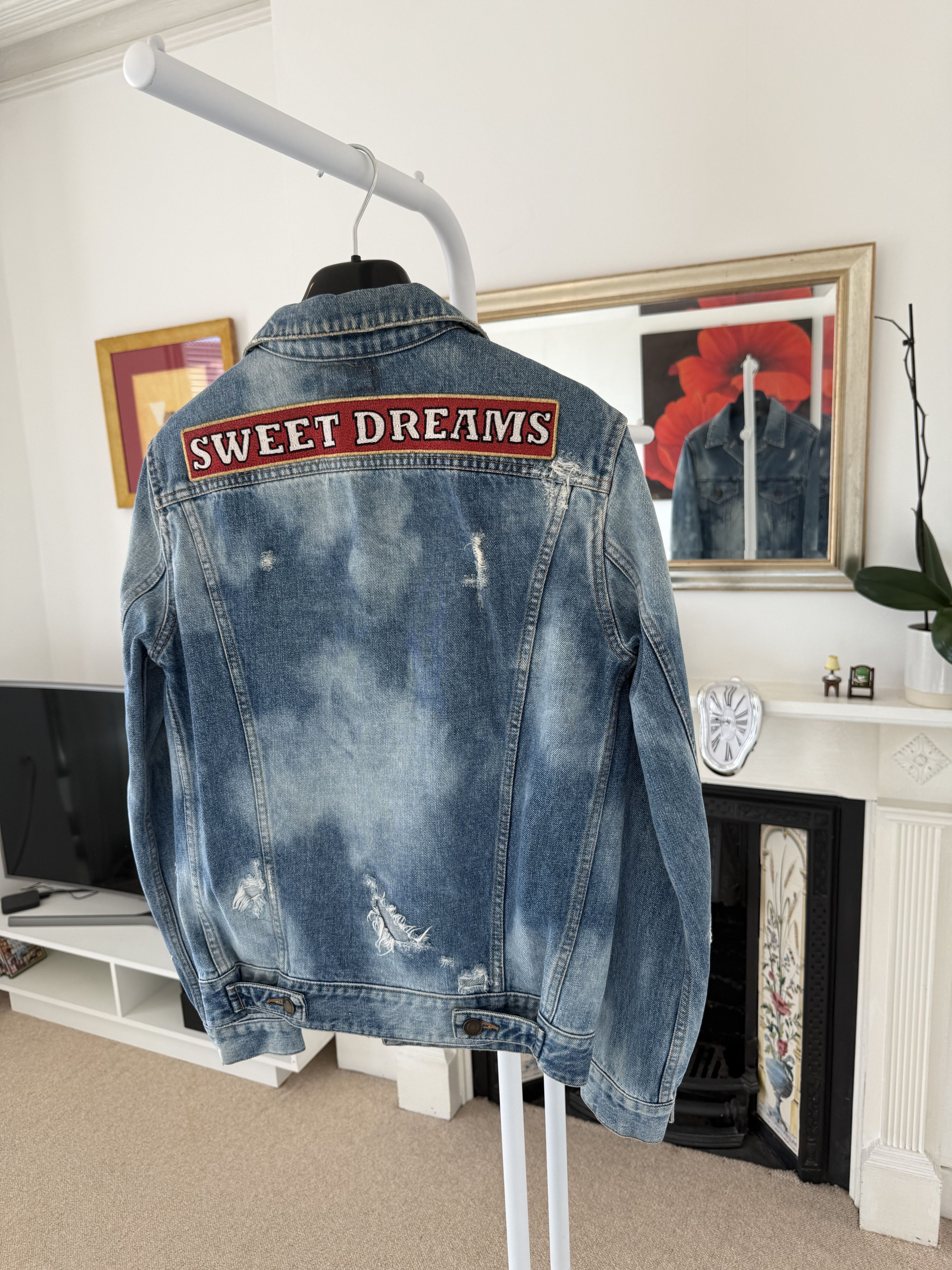 Hedi Slimane × Saint Laurent Paris SS16 Saint Laurent Sweet Dreams Denim Jacket Size US S / EU 44-46 / 1 - 6 Thumbnail