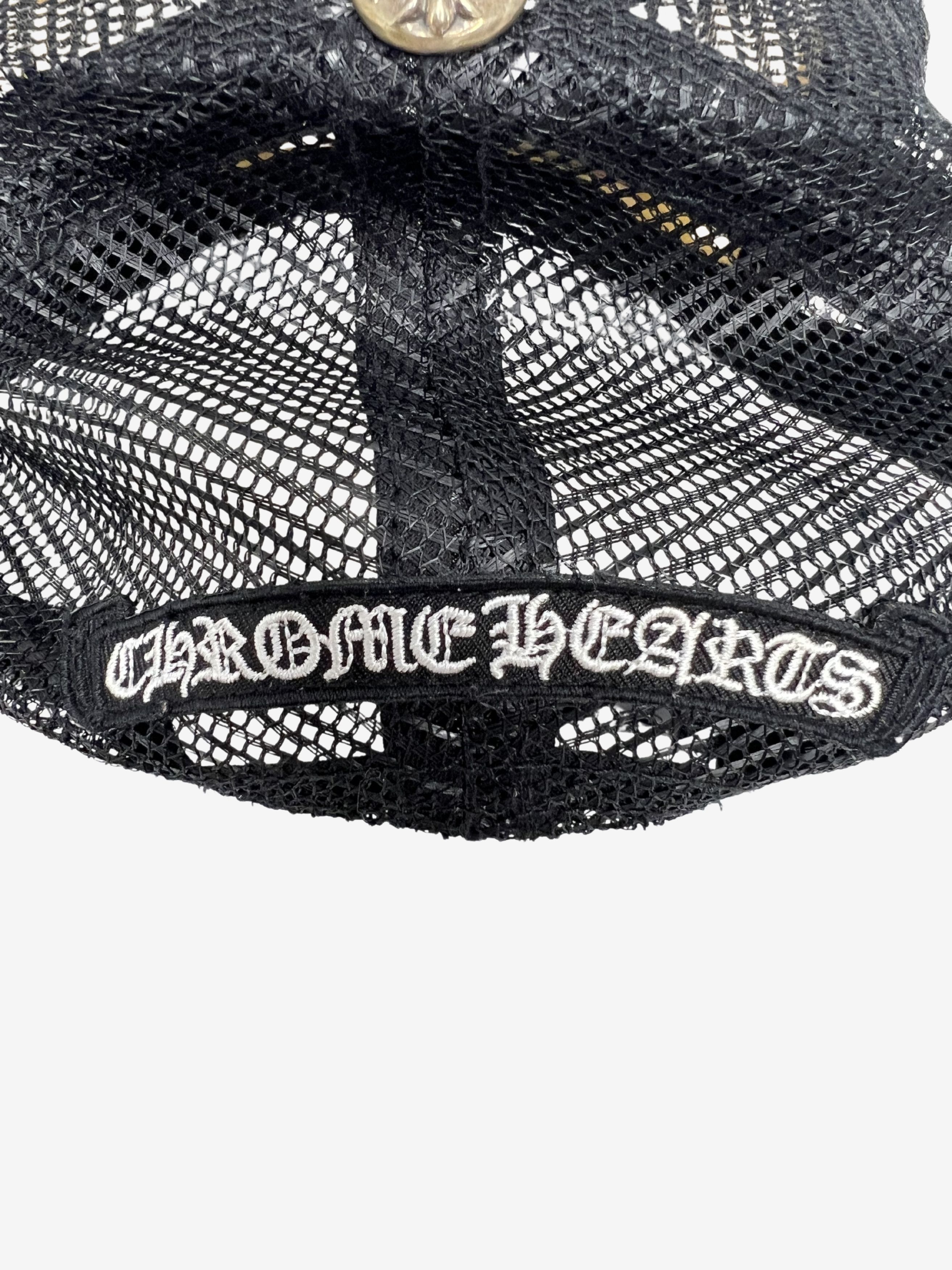 Chrome Hearts Chrome Hearts Matty Boy White Chomper Trucker Hat Size ONE SIZE - 9 Thumbnail