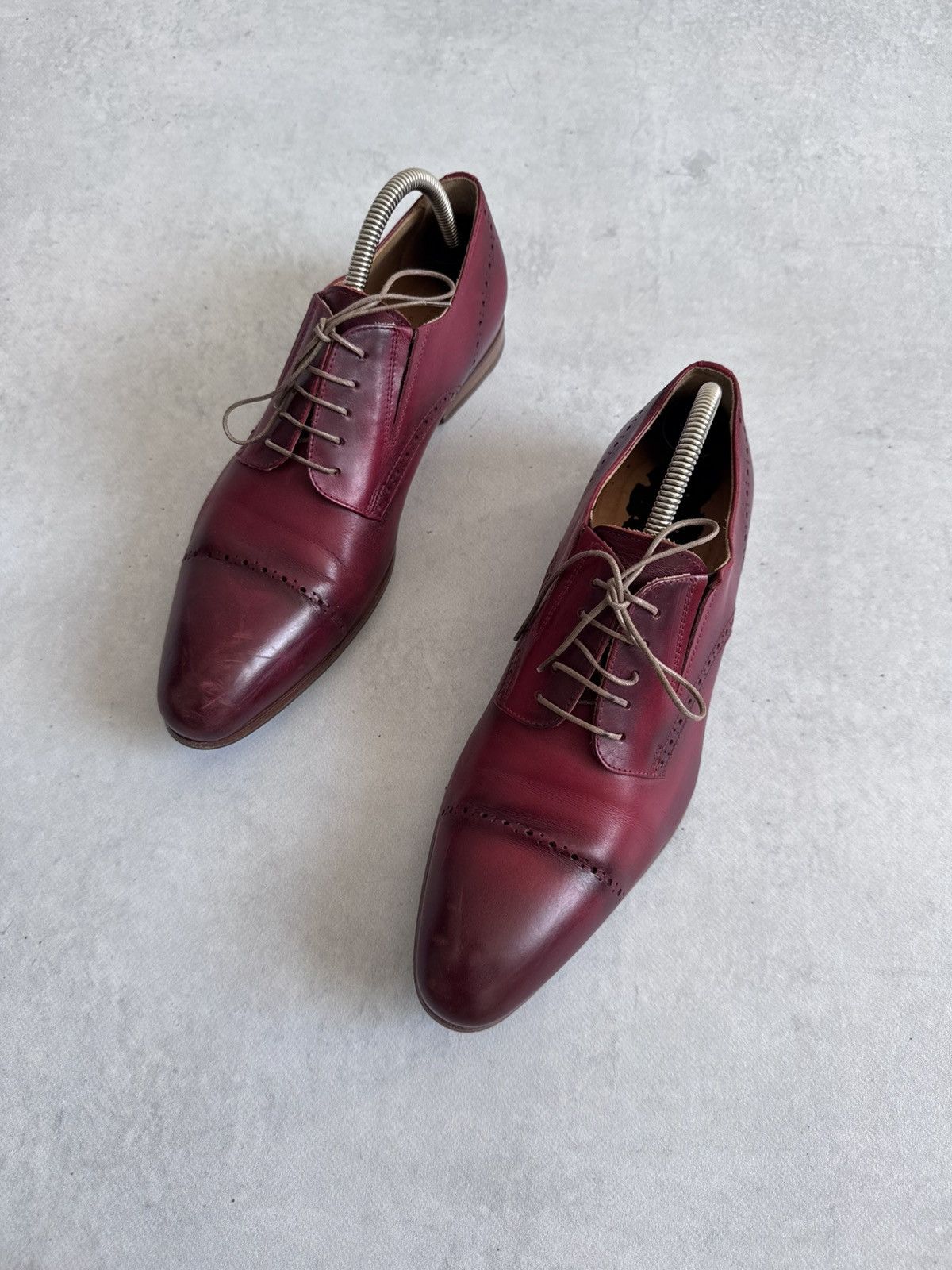 Doucal's Vintage Doucal’s Leather Derbys Casual Classic Shoes Size 40 Size US 7 / EU 40 - 1 Thumbnail
