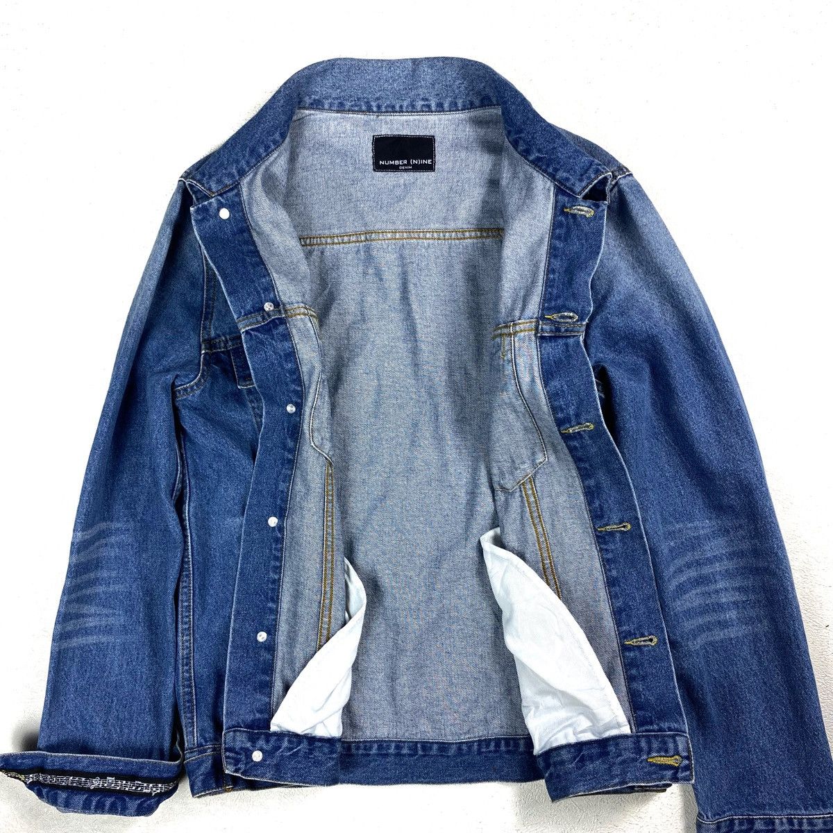 Number (N)ine Number Nine Denim Jacket Size US S / EU 44-46 / 1 - 6 Thumbnail