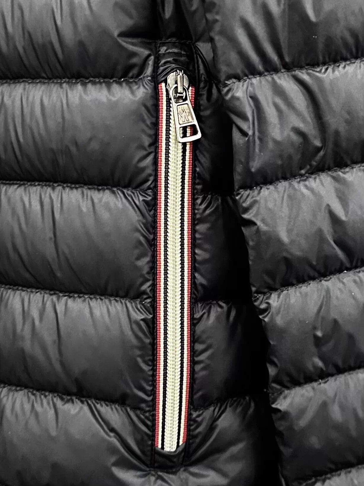 Moncler Black Quilted Hooded Puffer Jacket XXL Size US XXS / EU 40 - 5 Thumbnail