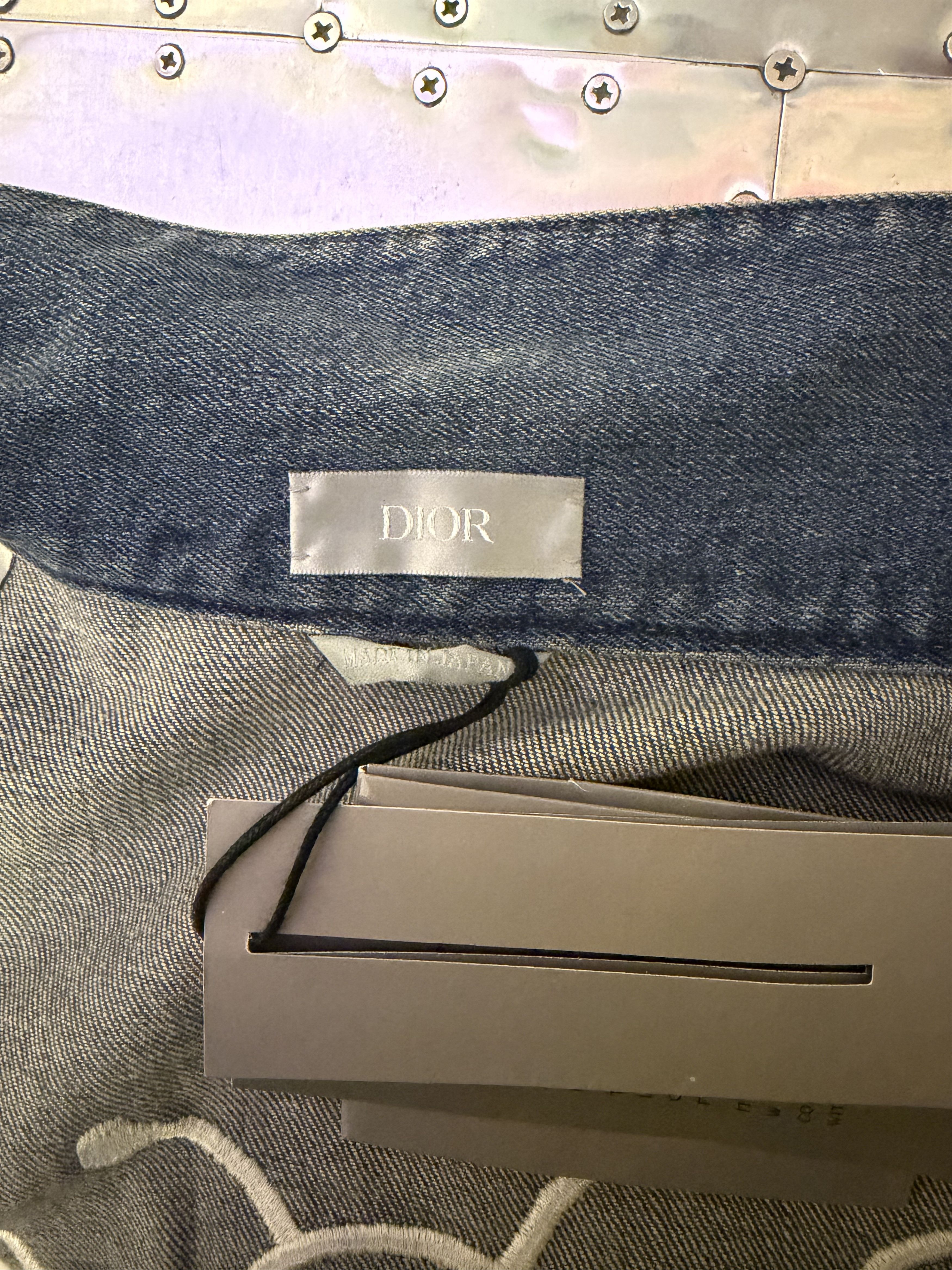Dior × Stussy Embroidered Skull Bee Denim Jacket Size US M / EU 48-50 / 2 - 22 Thumbnail