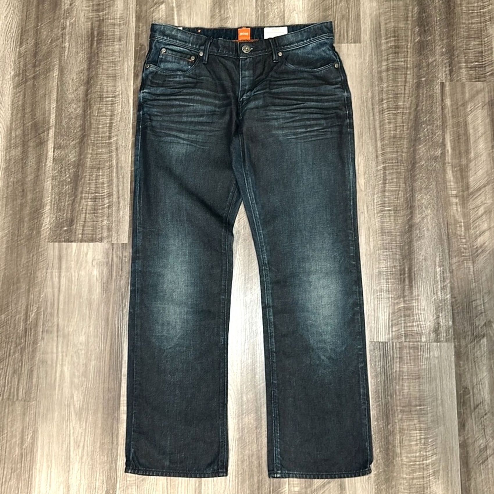 Vintage Hugo Boss BOSS Orange Regular Fit Light Coated Jeans 34 Size US 34 / EU 50 - 2 Thumbnail