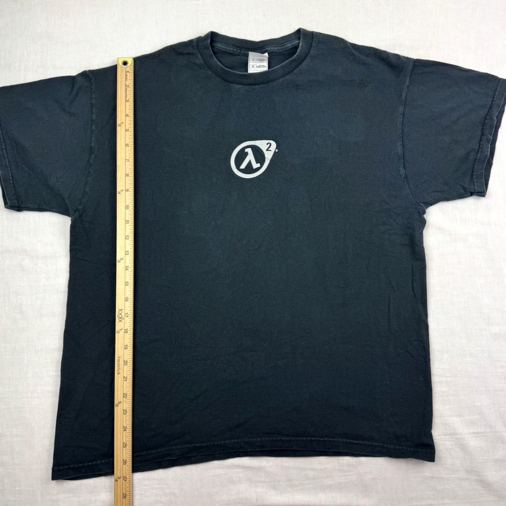 Fruit Of The Loom VINTAGE Fruit of the Loom T-Shirt Black XL Adult 2004 Video Game Promo Y2K Gamer Logo 90s Mens Size US XL / EU 56 / 4 - 4 Thumbnail