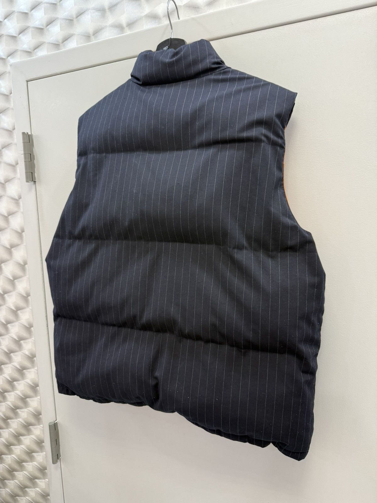 Kith Kith Pinstripe Puffer Vest Size US XL / EU 56 / 4 - 6 Thumbnail