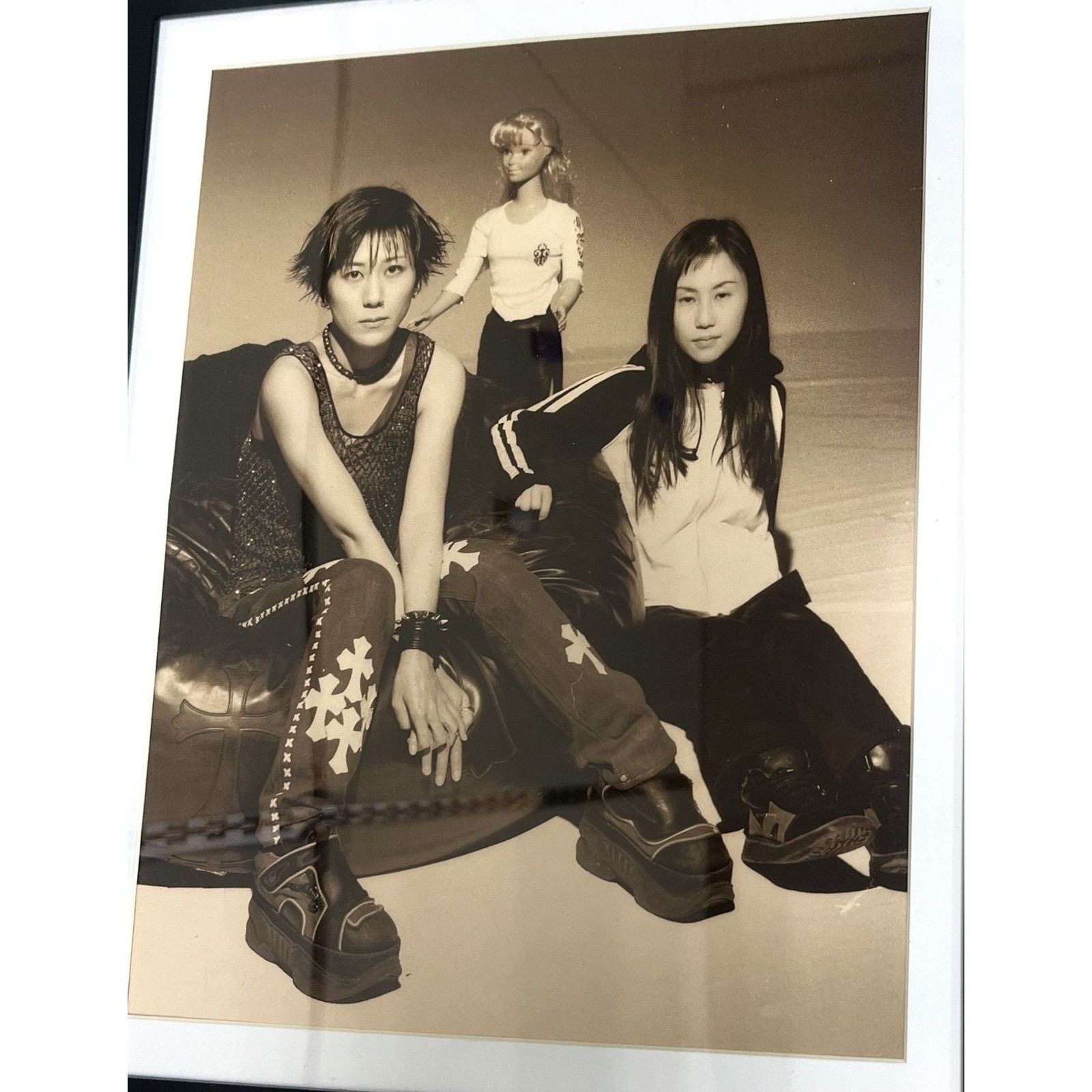Chrome Hearts × Vintage Chrome Hearts vintage Barbie photo Framed poster 9x11 Size ONE SIZE - 2 Thumbnail