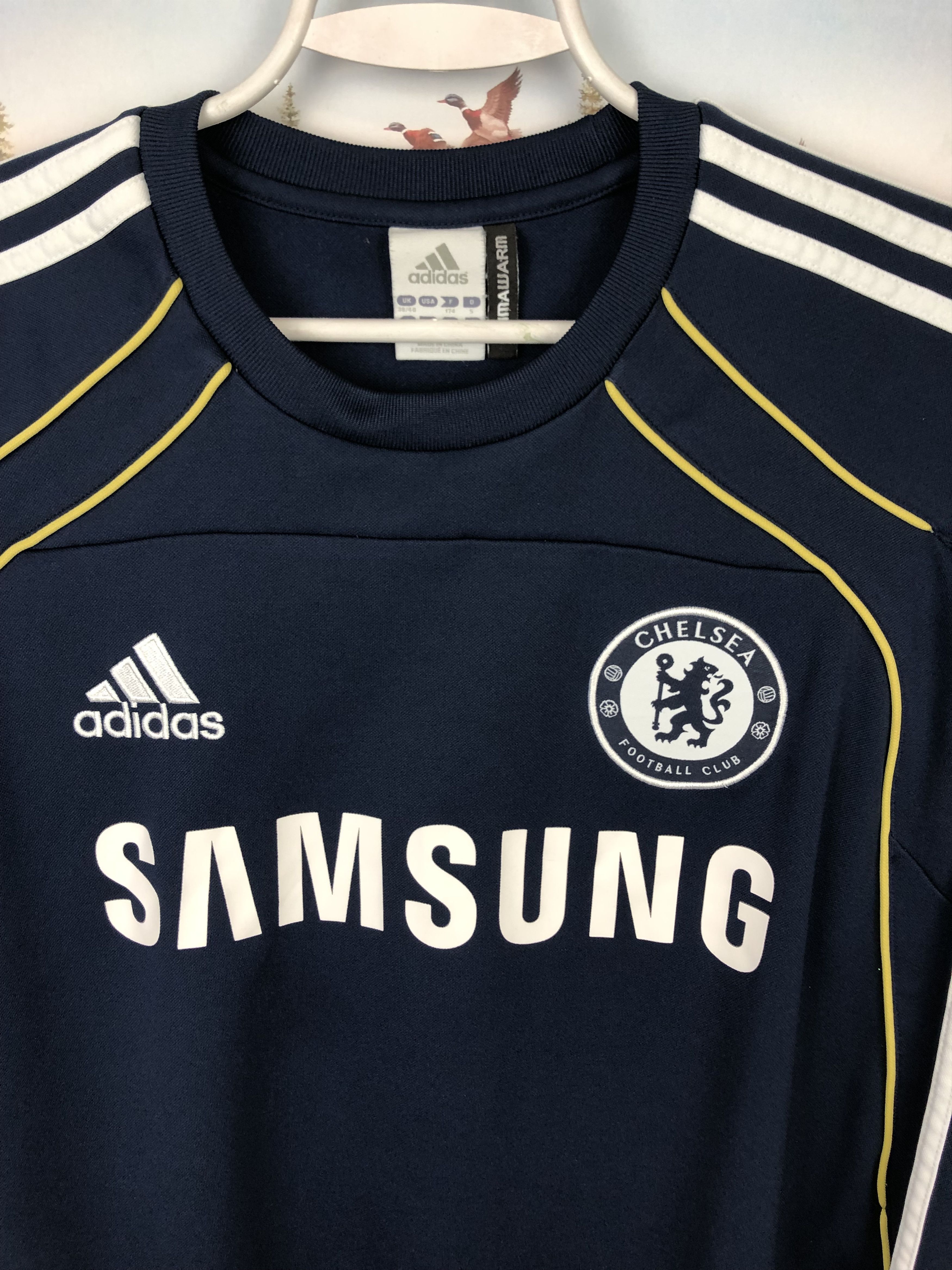 Adidas Vintage Adidas Chelsea Football Sweatshirt Soccer Track Top Size US M / EU 48-50 / 2 - 3 Thumbnail