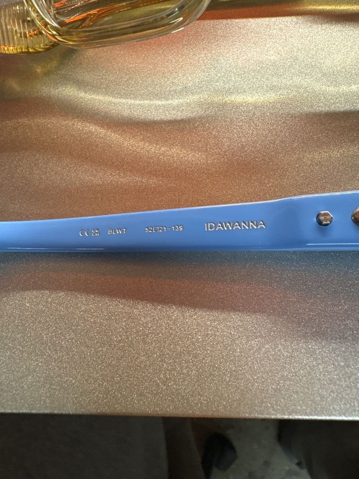 Chrome Hearts Idawanna Baby Blue Sunglasses Size ONE SIZE - 6 Thumbnail