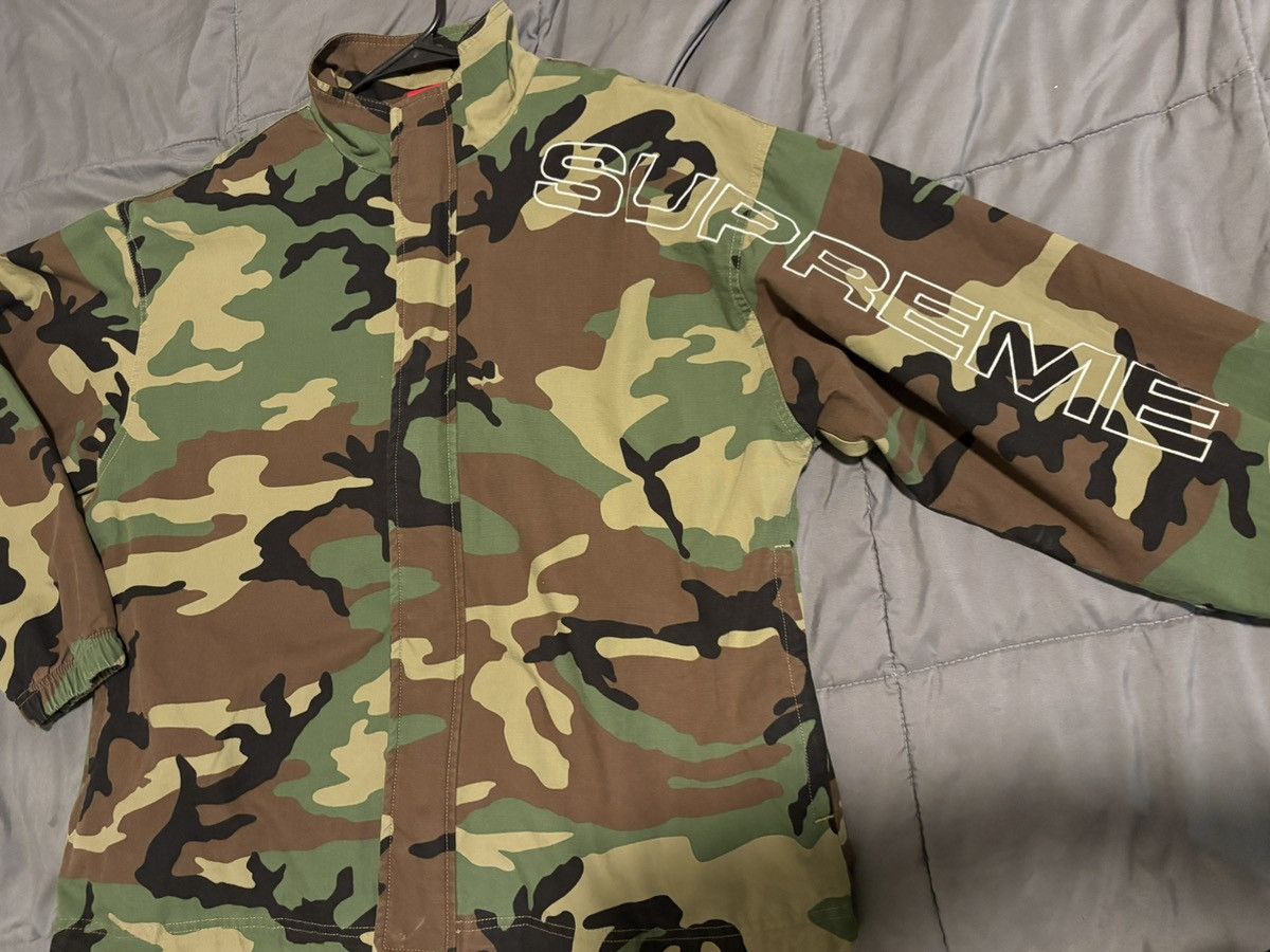 Supreme Supreme rip stop track jacket Camo Size US M / EU 48-50 / 2 - 1 Thumbnail