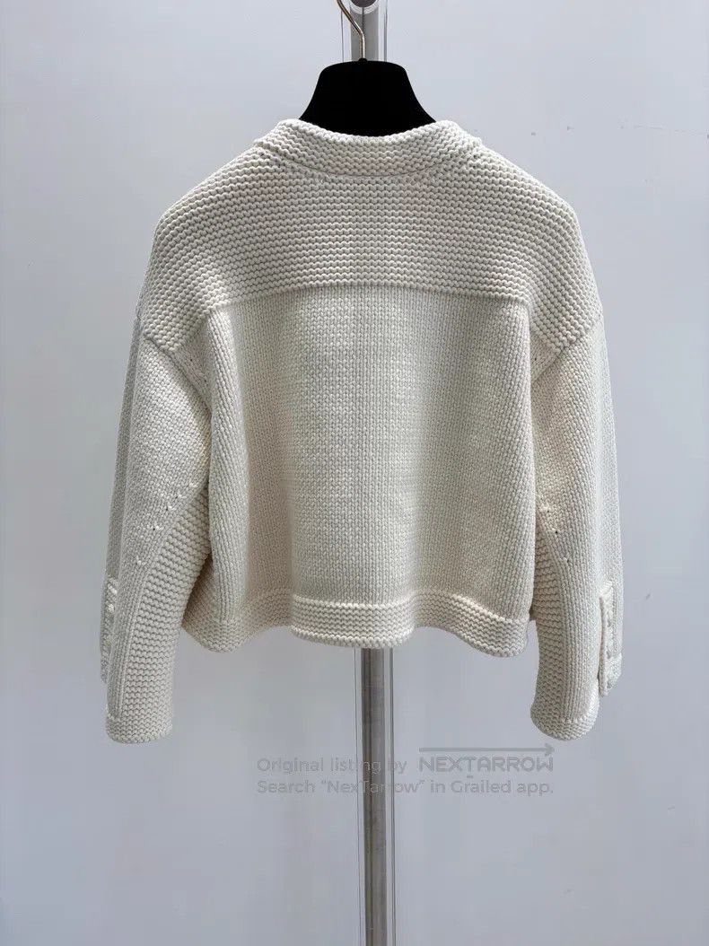 Chanel Chanel High-end craft workshop series white knitted short Size XS / US 0-2 / IT 36-38 - 2 Thumbnail