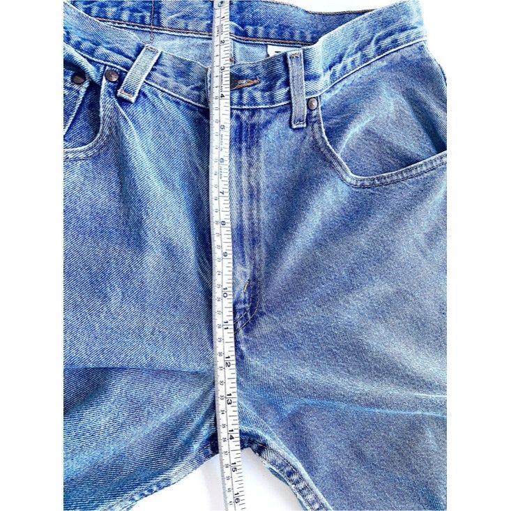 Levi's Vintage 90s Levi's 545 Loose Fit Tapered Leg Medium Blue Size US 32 / EU 48 - 10 Thumbnail
