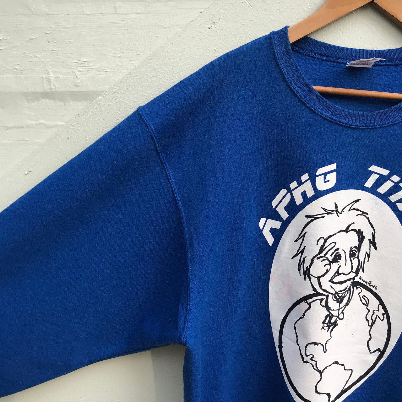 Legendary Goods Albert Einstein IQ Blue Crewneck Sweater Pullover Size US L / EU 52-54 / 3 - 5 Thumbnail