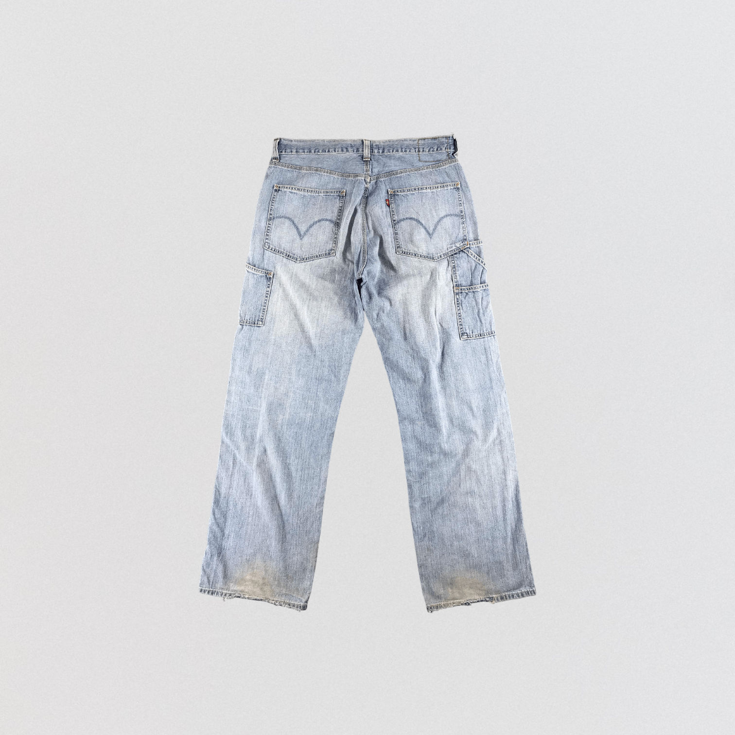 Levi's Vintage Levis Carpenter Jeans-JM420 Size US 37 - 3 Thumbnail