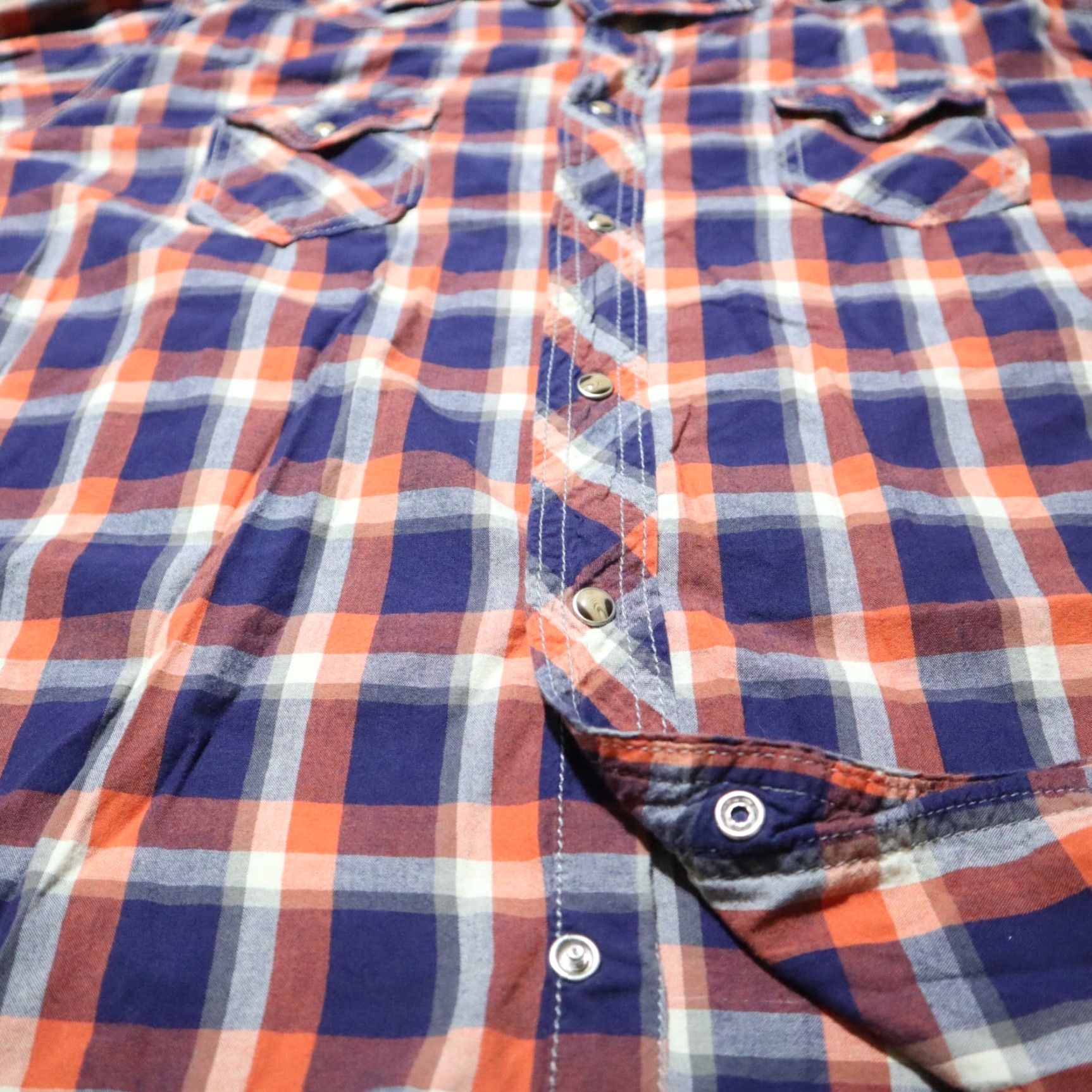 Vintage AriZona Shirt Button-Up XL Red Blue Plaid Long Sleeve Mens Size XL Size US XL / EU 56 / 4 - 7 Thumbnail