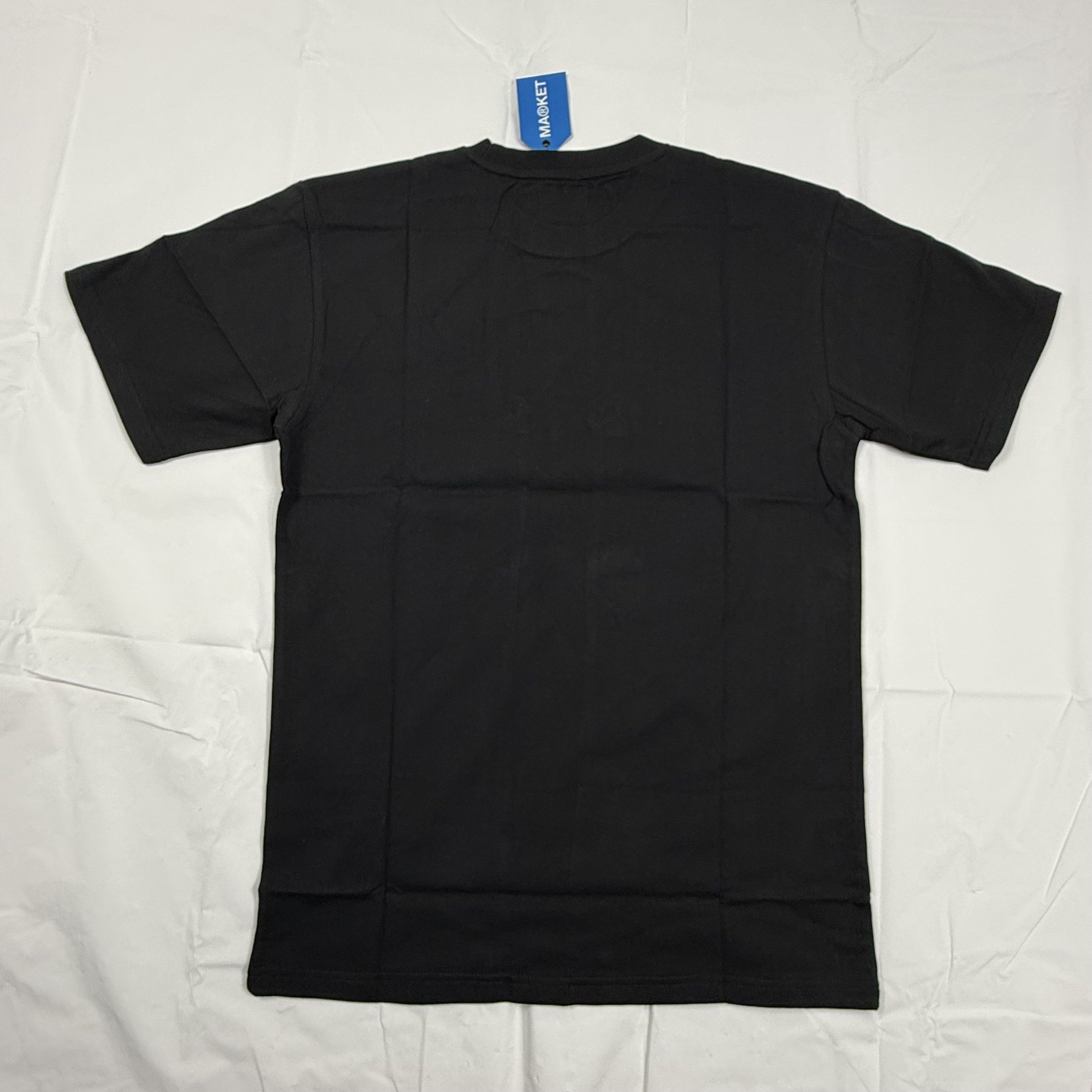 Market Market Smiley Basketball Graphic T-Shirt Mens Medium Black Size US M / EU 48-50 / 2 - 4 Thumbnail