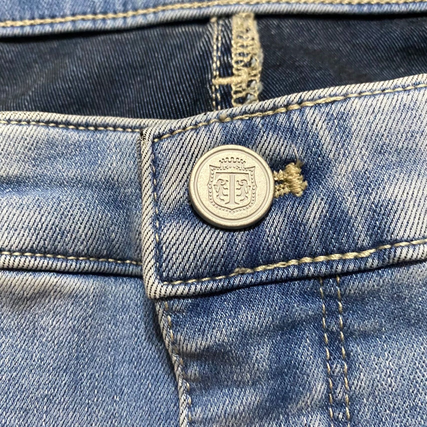 Talbots Talbots Womens Jeans 18W Plus Denim Medium Wash Jegging 29in Inseam Blue Leather? Size 40" / US 18 - 4 Thumbnail