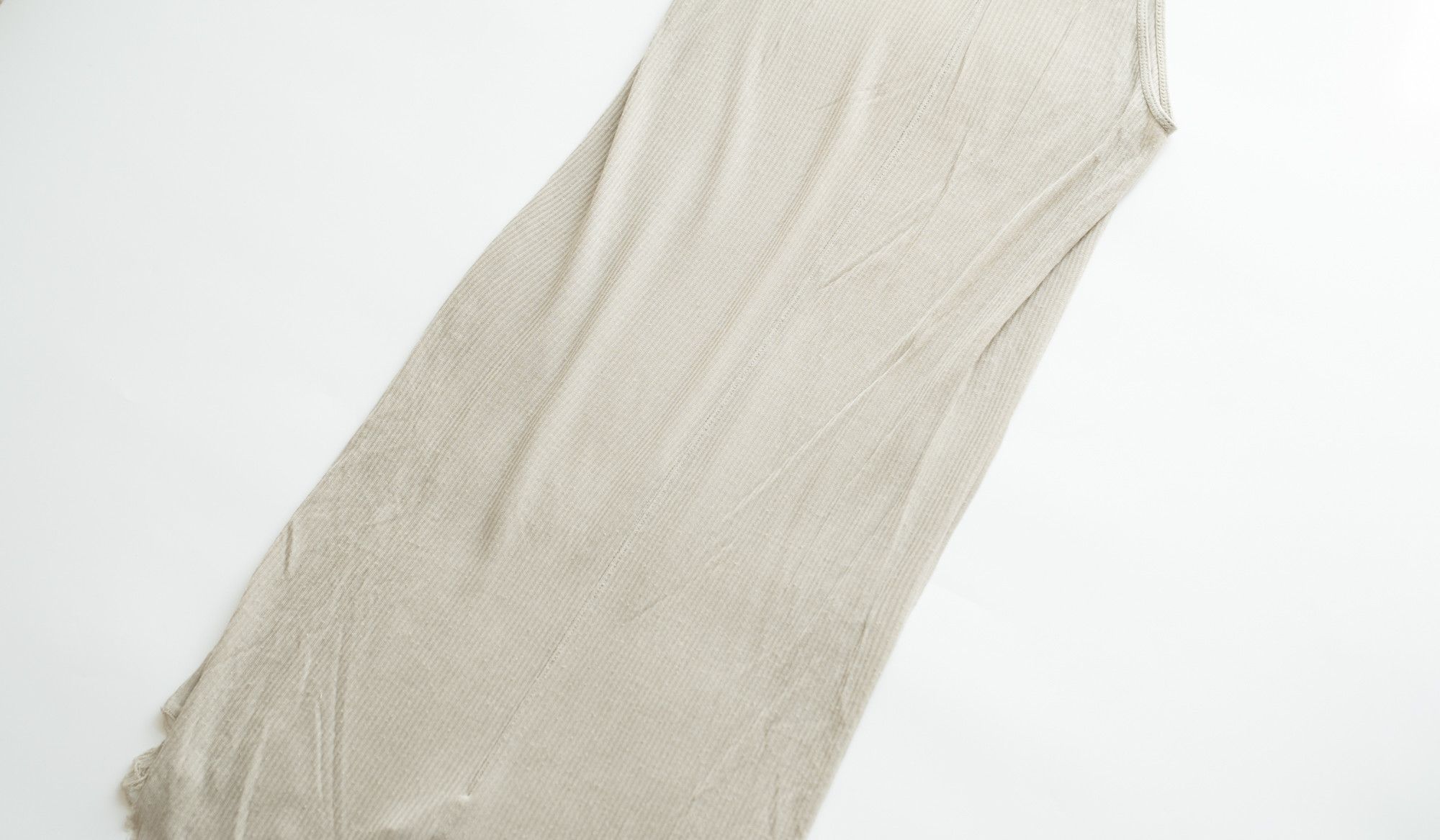 Rick Owens Rick Owens 16SS CYCLOPS BASIC RIB TANK Pearl size:S Size US S / EU 44-46 / 1 - 8 Thumbnail