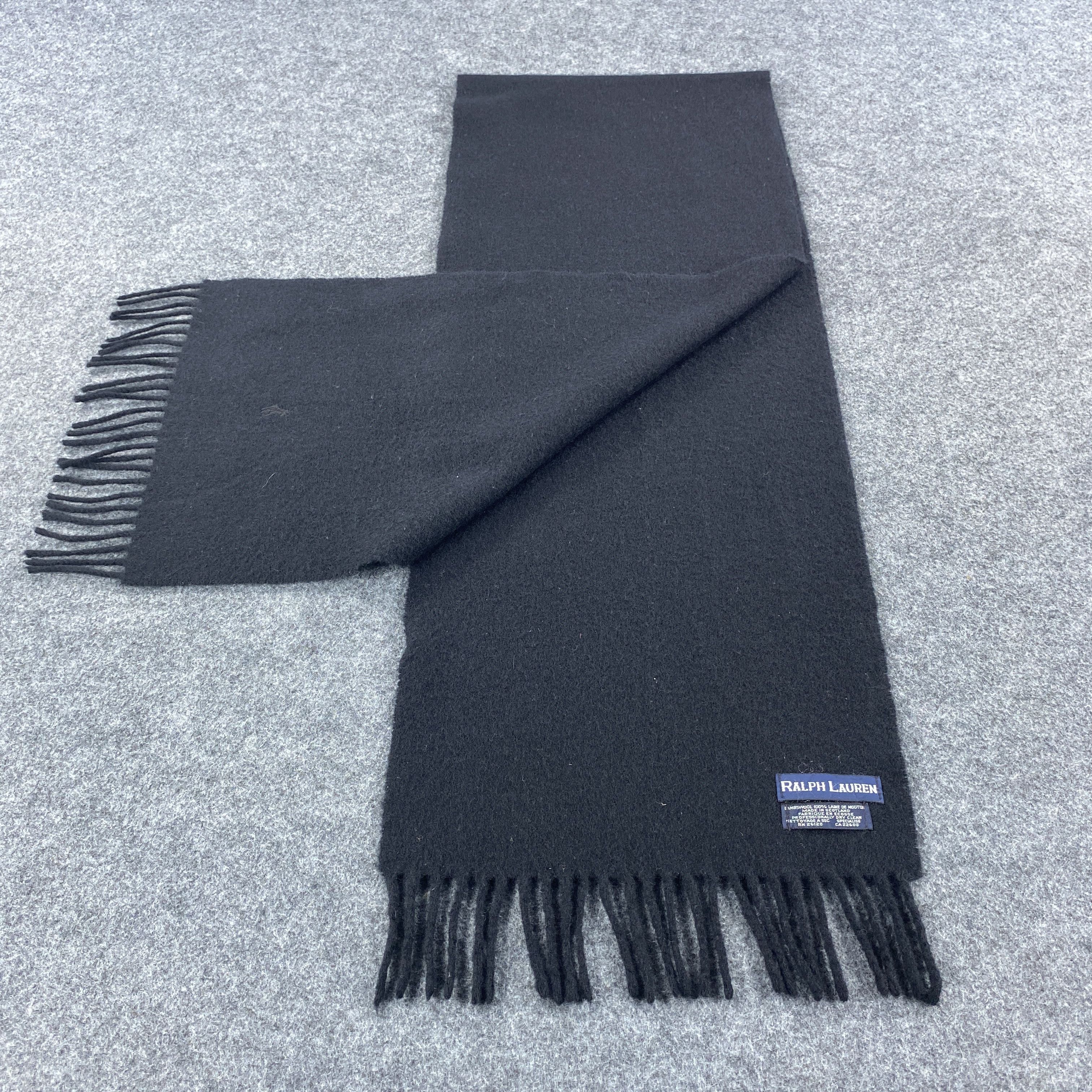 Ralph Lauren × Vintage Ralph Lauren Scarf # Muffler # Neckwear # D486 Size ONE SIZE - 5 Thumbnail