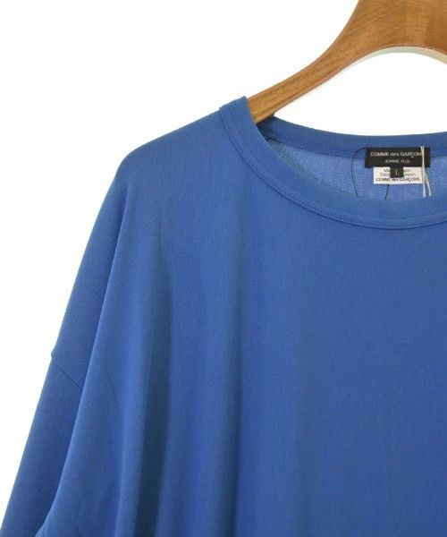 Comme des Garcons Homme Plus T-Shirts Long Sleeve Crew Neck Plain Polyester Blue Size US L / EU 52-54 / 3 - 3 Thumbnail