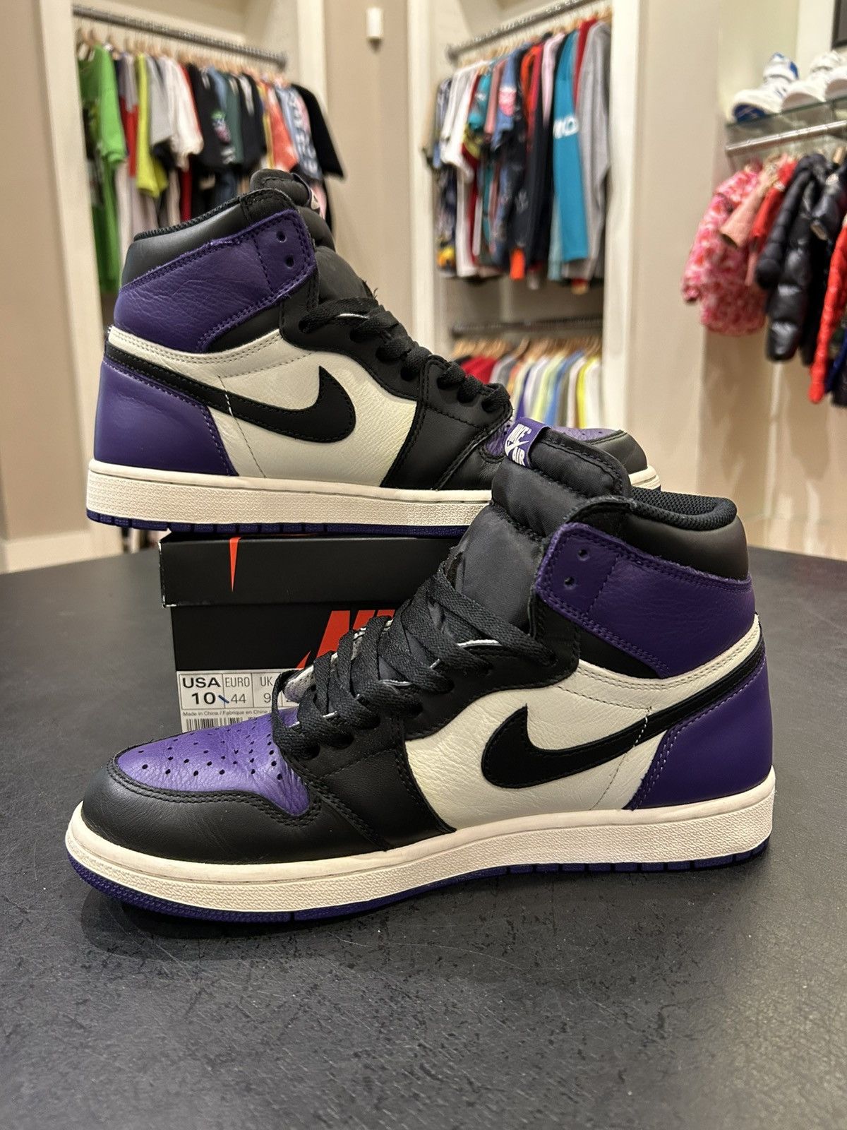 Jordan Brand Jordan 1 Retro ‘Court Purple’ Size US 10 / EU 43 - 2 Thumbnail