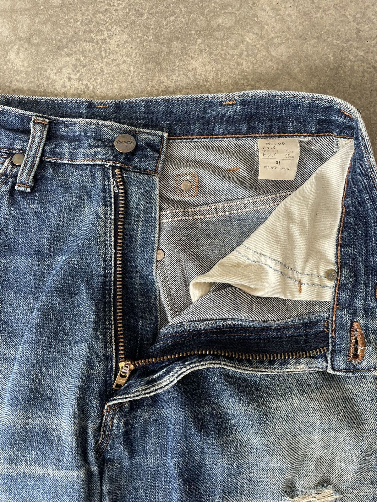 Japanese Brand Japanese Brand Selvedge Distressed Jeans Size US 30 / EU 46 - 7 Thumbnail
