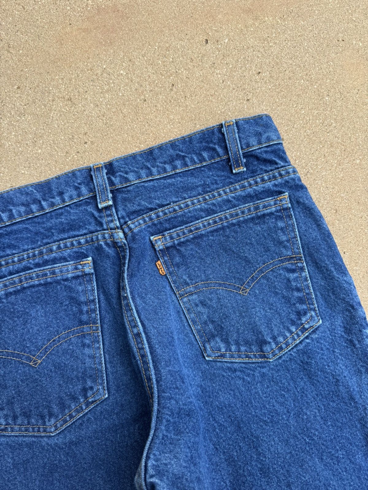 Levi's Vtg 80’s Levi’s 684 Orange Tab Bellbottom Flare Jeans 31x28 Size US 31 - 8 Thumbnail