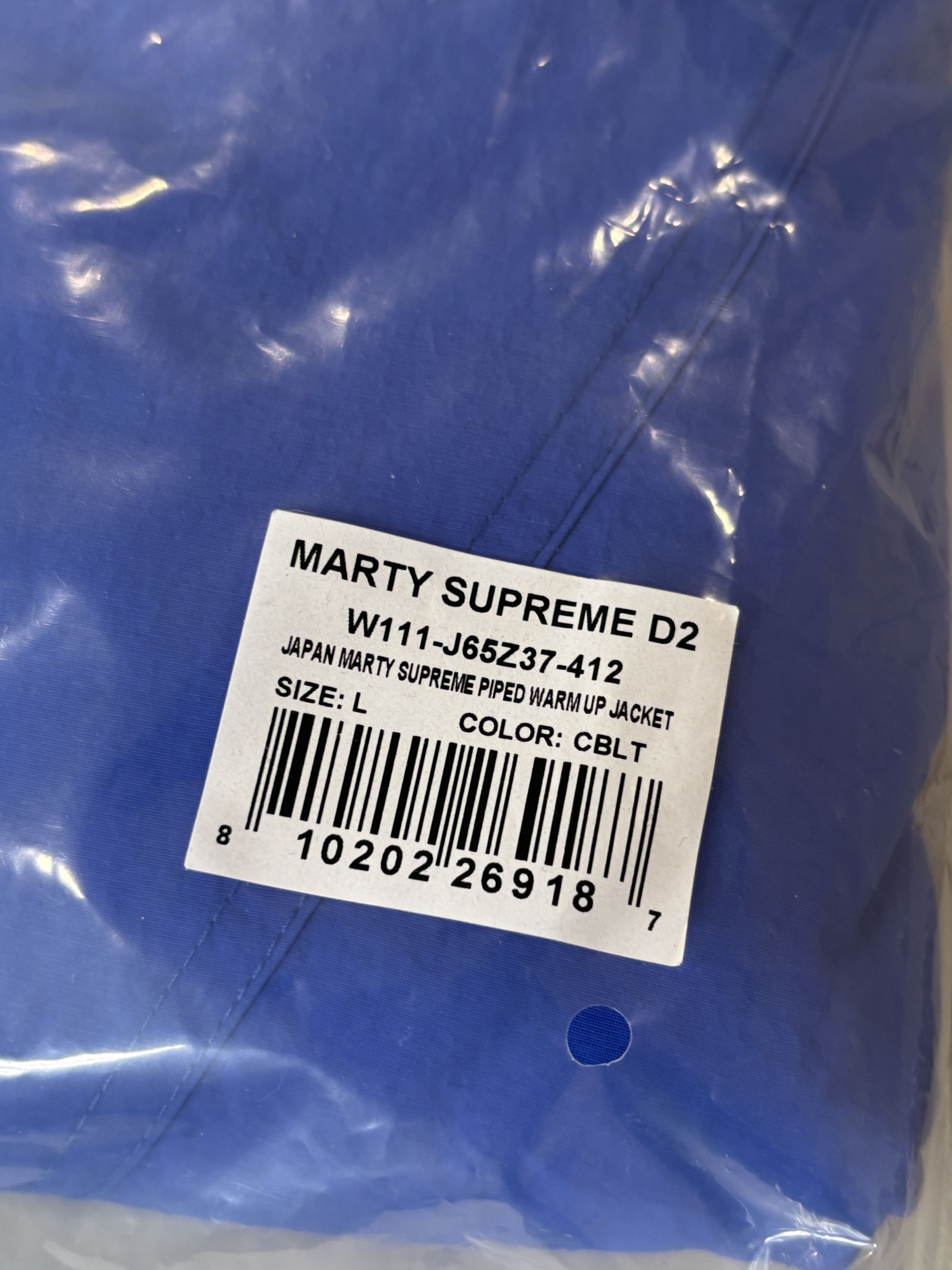 A24 × Nahmias NAHMIAS x Marty Supreme A24 Japan Exclusive Warm Up Jacket Size US L / EU 52-54 / 3 - 2 Thumbnail