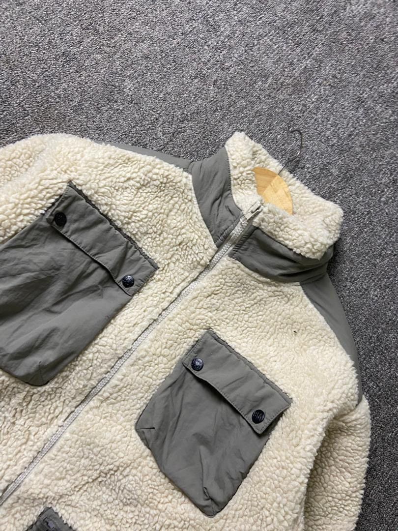 Japanese Brand Bark At The Moon Boa Fleece Jacket (190) Size US L / EU 52-54 / 3 - 14 Thumbnail