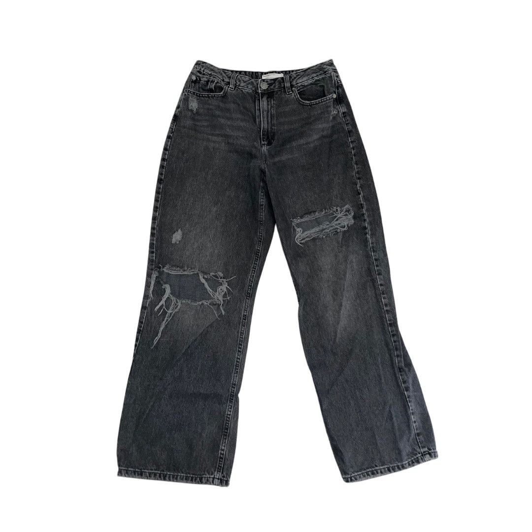 Garage Garage distressed wide leg jeans loose fit high waist 29 Y2K Size 29" - 1 Thumbnail
