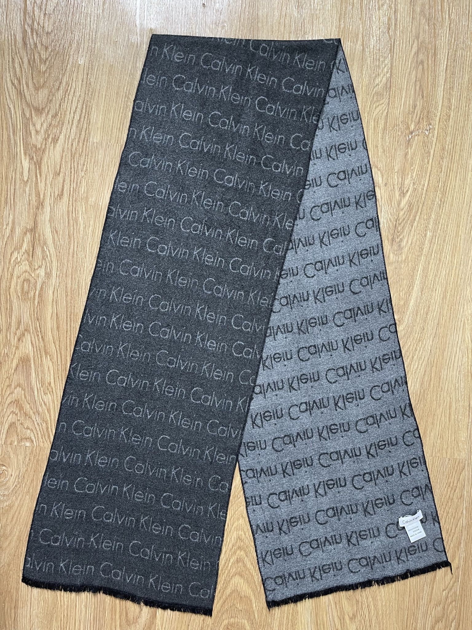 Calvin Klein Vintage Calvin Klein Scarf, Calvin Klein Muffler - 6003 Size ONE SIZE - 7 Thumbnail