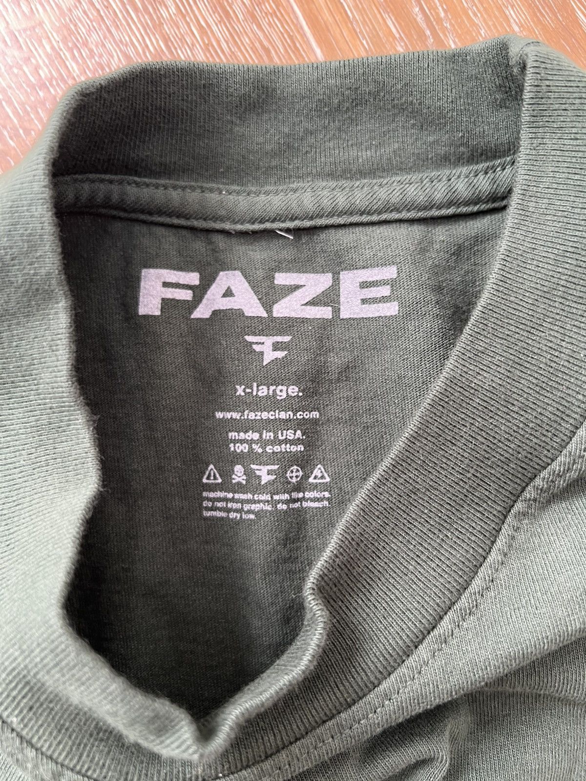 FaZe Faze clan army tee Size US XL / EU 56 / 4 - 3 Thumbnail