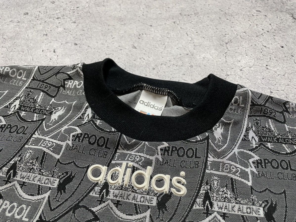 Adidas Very Rare Vintage 90s Adidas FC Liverpool Football Jersey Size US S / EU 44-46 / 1 - 6 Thumbnail