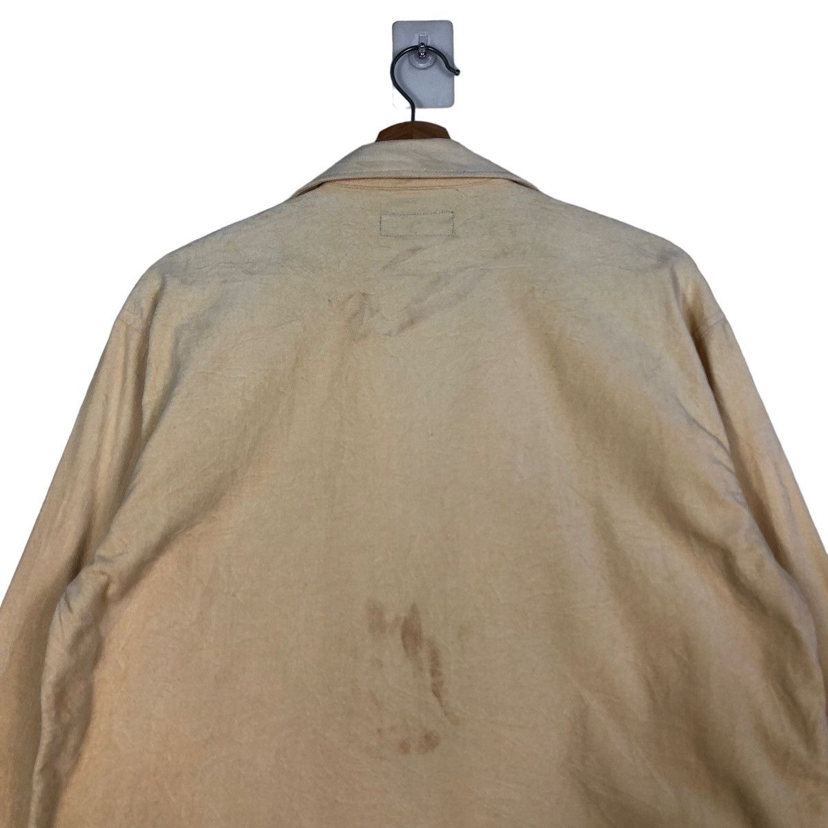 Japanese Brand Vintage Velvet Zipper Jacket Global Work Japan Issey Miyake Size US M / EU 48-50 / 2 - 9 Thumbnail