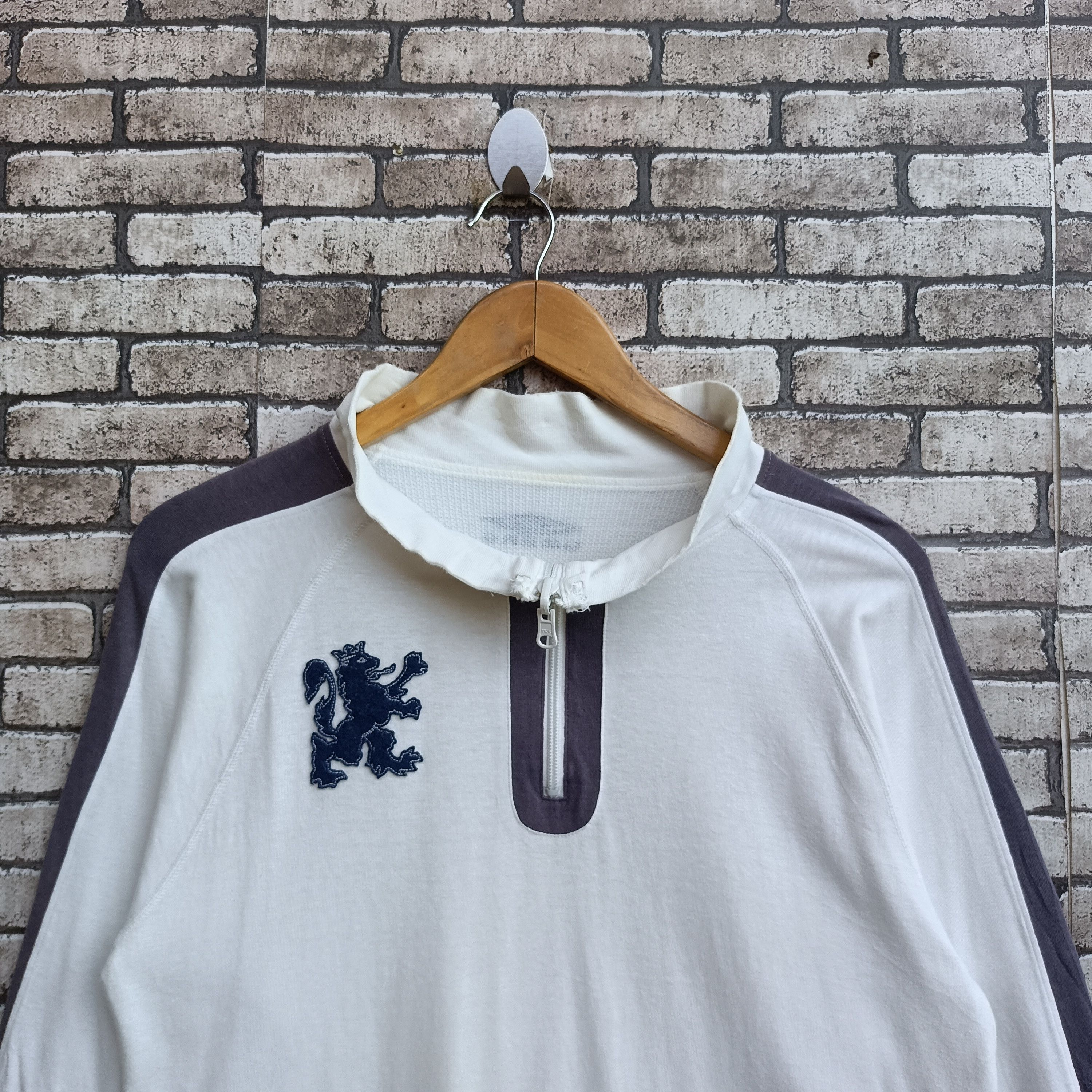 Umbro × Vintage Vintage Umbro England Team Sweatshirt Halfzipper Size US M / EU 48-50 / 2 - 4 Thumbnail