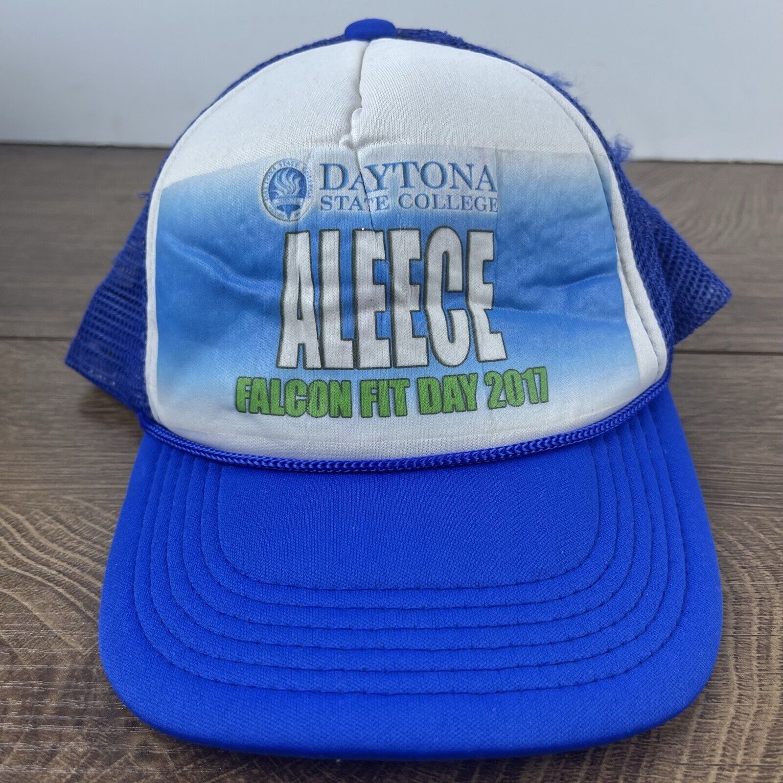 Other Daytona State College Hat Aleece Snapback Hat Blue Adjustabl Size ONE SIZE - 3 Thumbnail