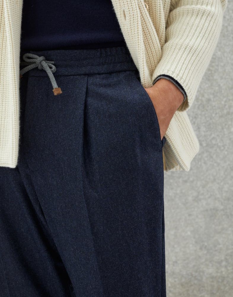 Brunello Cucinelli o1w1db10924 Pants in Blue Size US 30 / EU 46 - 4 Thumbnail