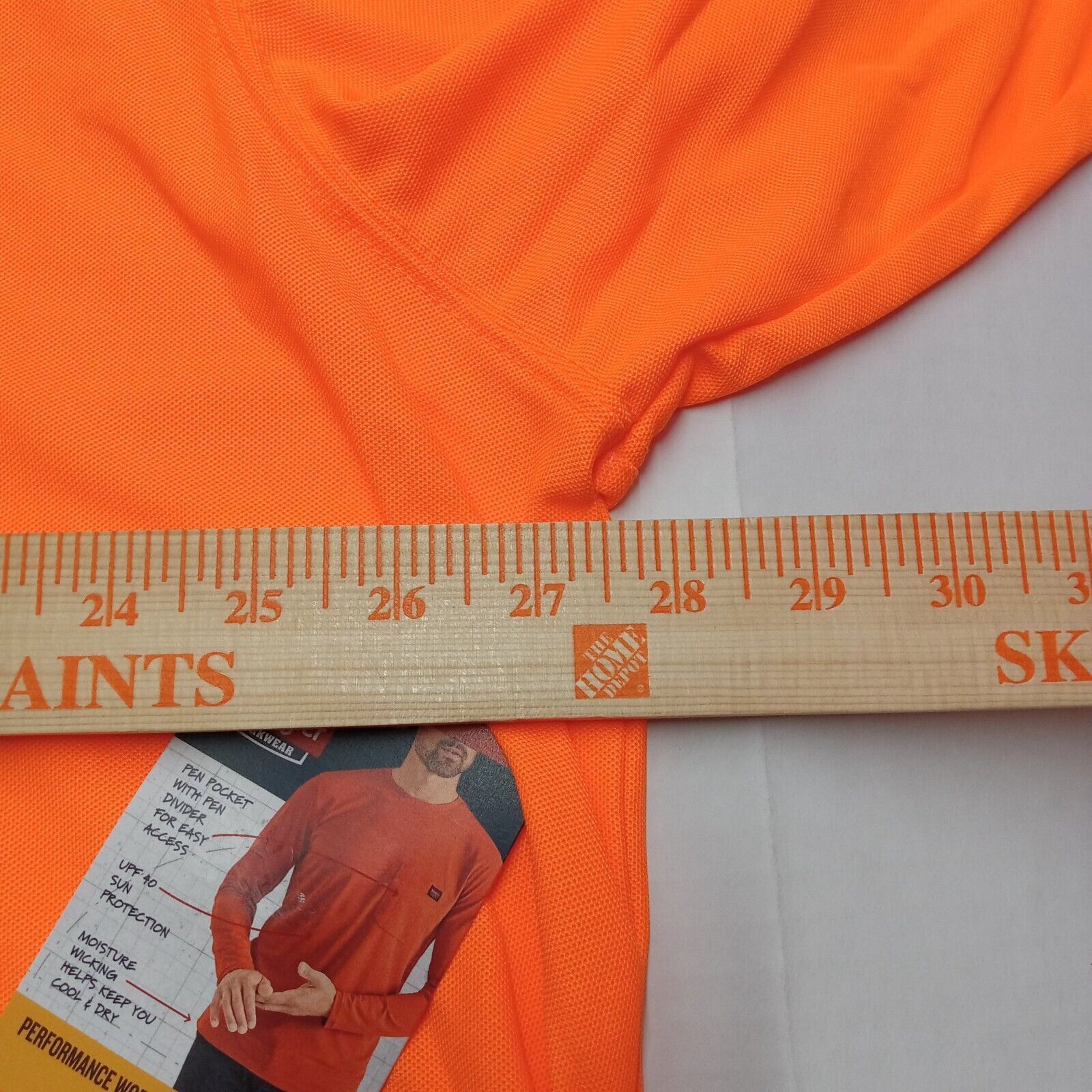 Wrangler Wrangler Performance Shirt Men's 3XL (54-56) Orange Relaxed Size US XXL / EU 58 / 5 - 6 Thumbnail
