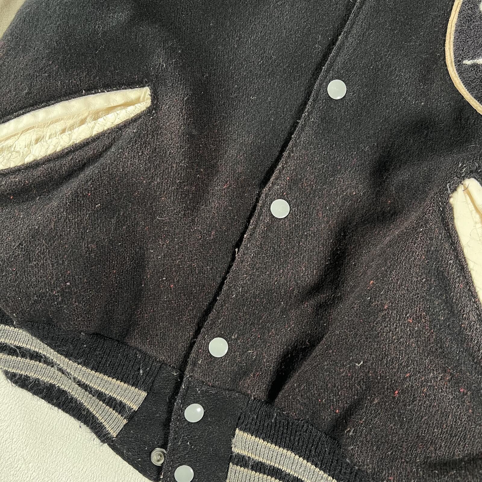 NFL Vintage 90s Los Angeles Raiders NFL Delong Varsity Jacket Size US L / EU 52-54 / 3 - 7 Thumbnail