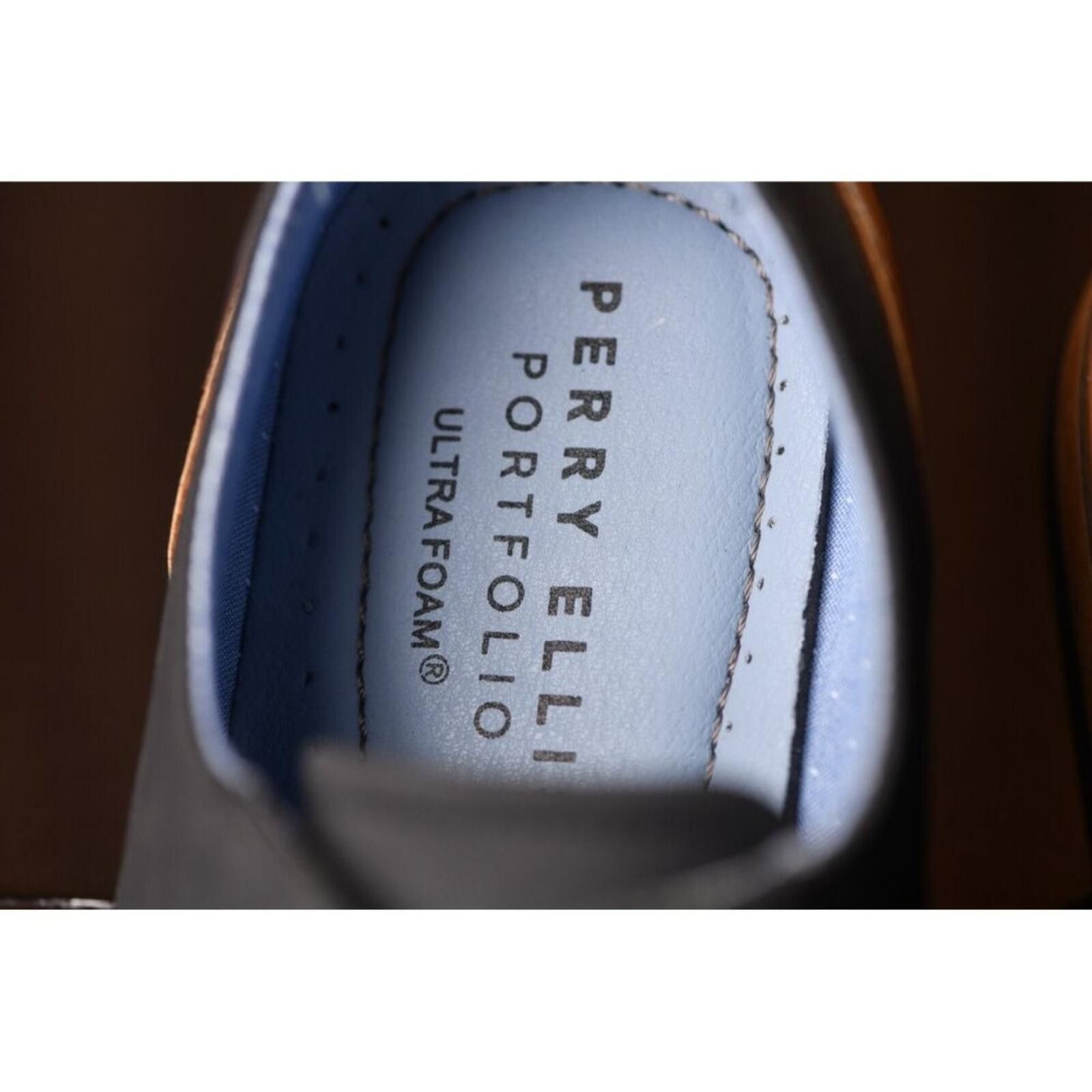 Perry Ellis Perry Ellis Portfolio Ultra Foam Winston | Grey/Leather Size US 7.5 / EU 40-41 - 9 Thumbnail