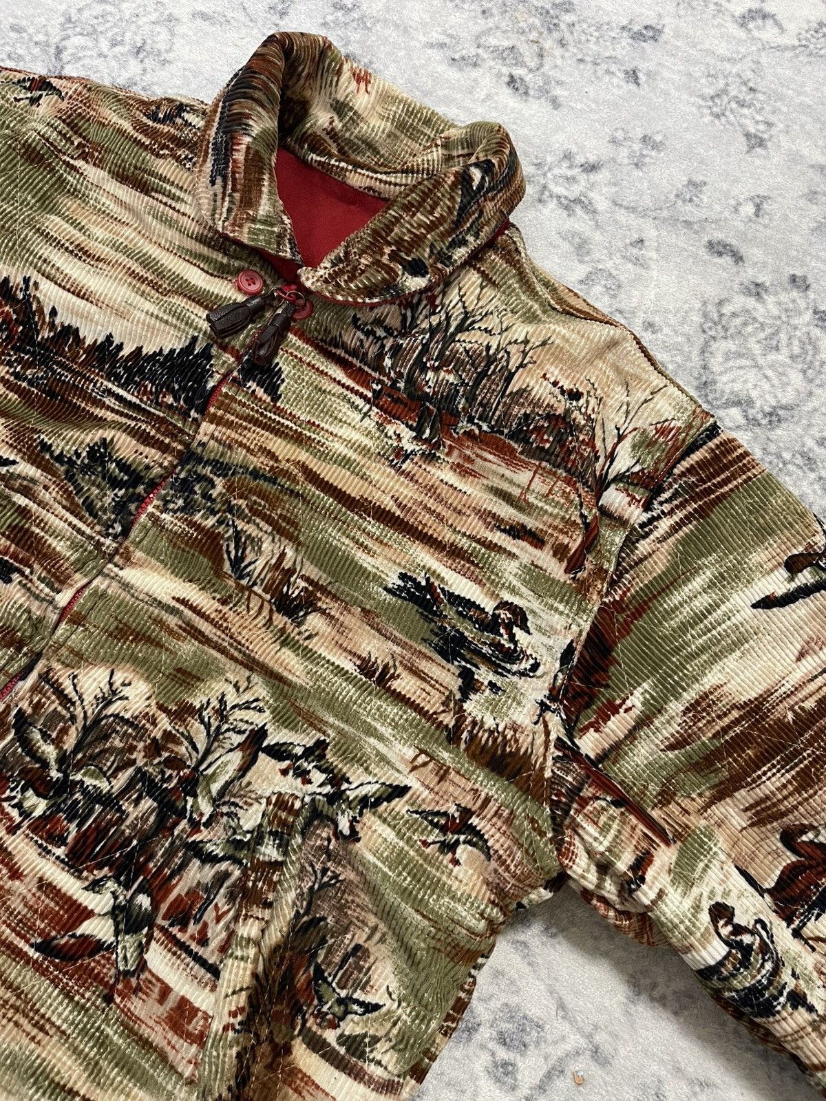 Vintage VINTAGE SUDBURY NATIVE RIVERSIBLE BOMBER JACKET Size US S / EU 44-46 / 1 - 2 Thumbnail