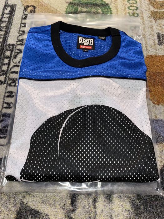 Supreme Supreme Bounty Hunter Mesh Moto Jersey Royal | Grailed