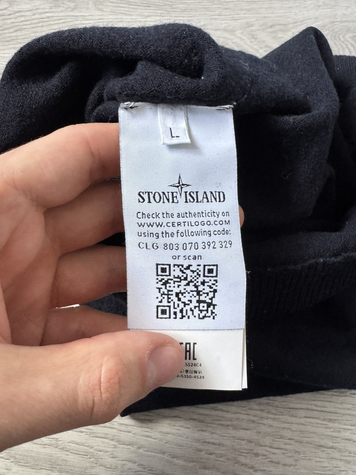 Stone Island Stone Island Sweater dark navy size M/S Size US S / EU 44-46 / 1 - 8 Thumbnail