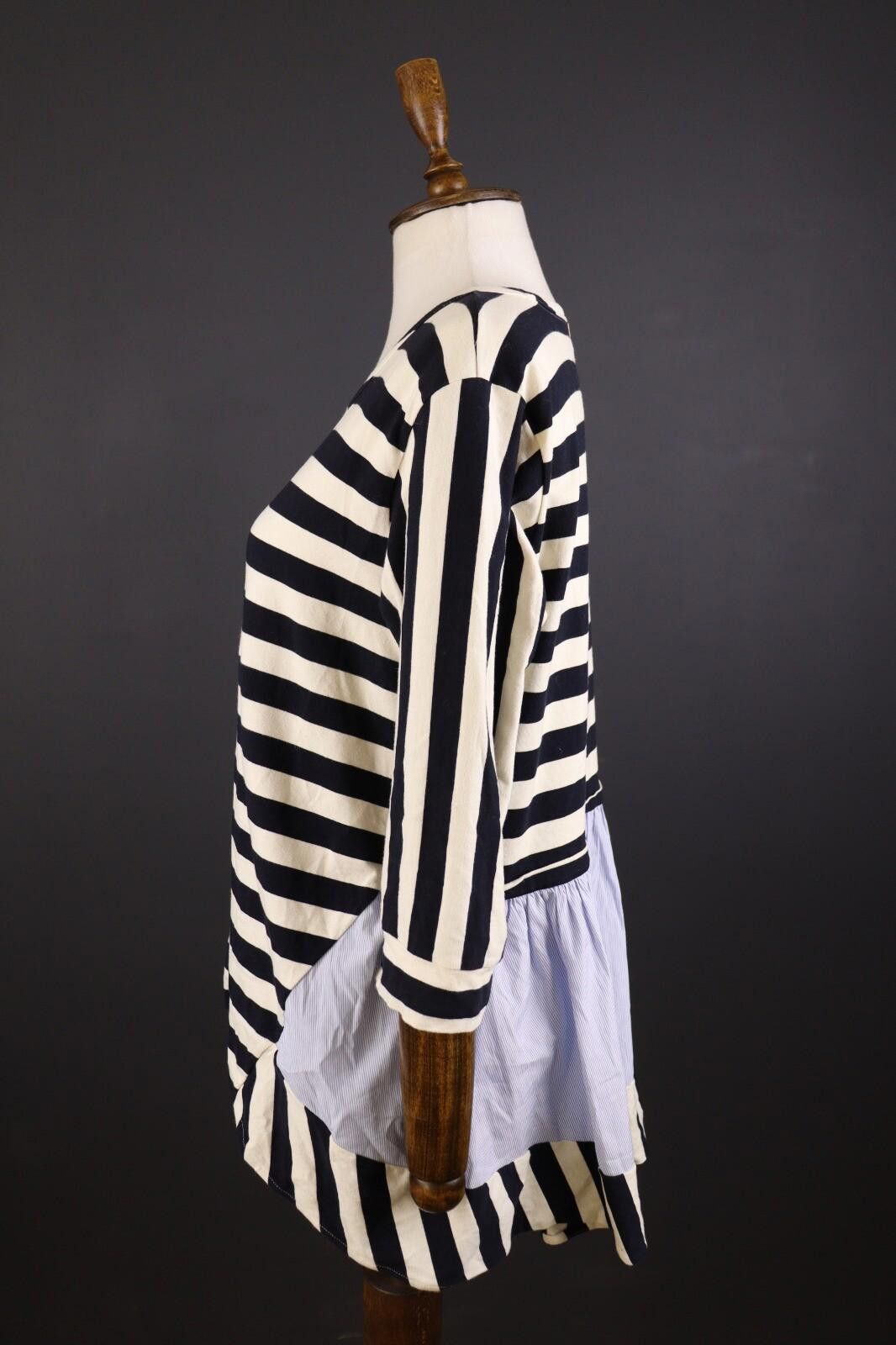 Designer Manila Grace Multicolor Stripe Tunic Shirt Size 3 Size M / US 6-8 / IT 42-44 - 4 Thumbnail