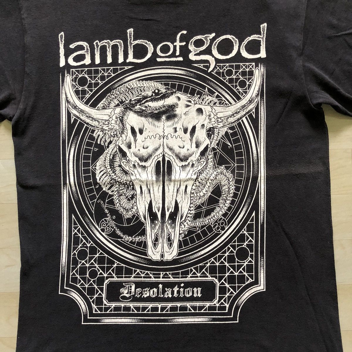 Band Tees Lamb of God Desolation TShirt Size US M / EU 48-50 / 2 - 2 Thumbnail