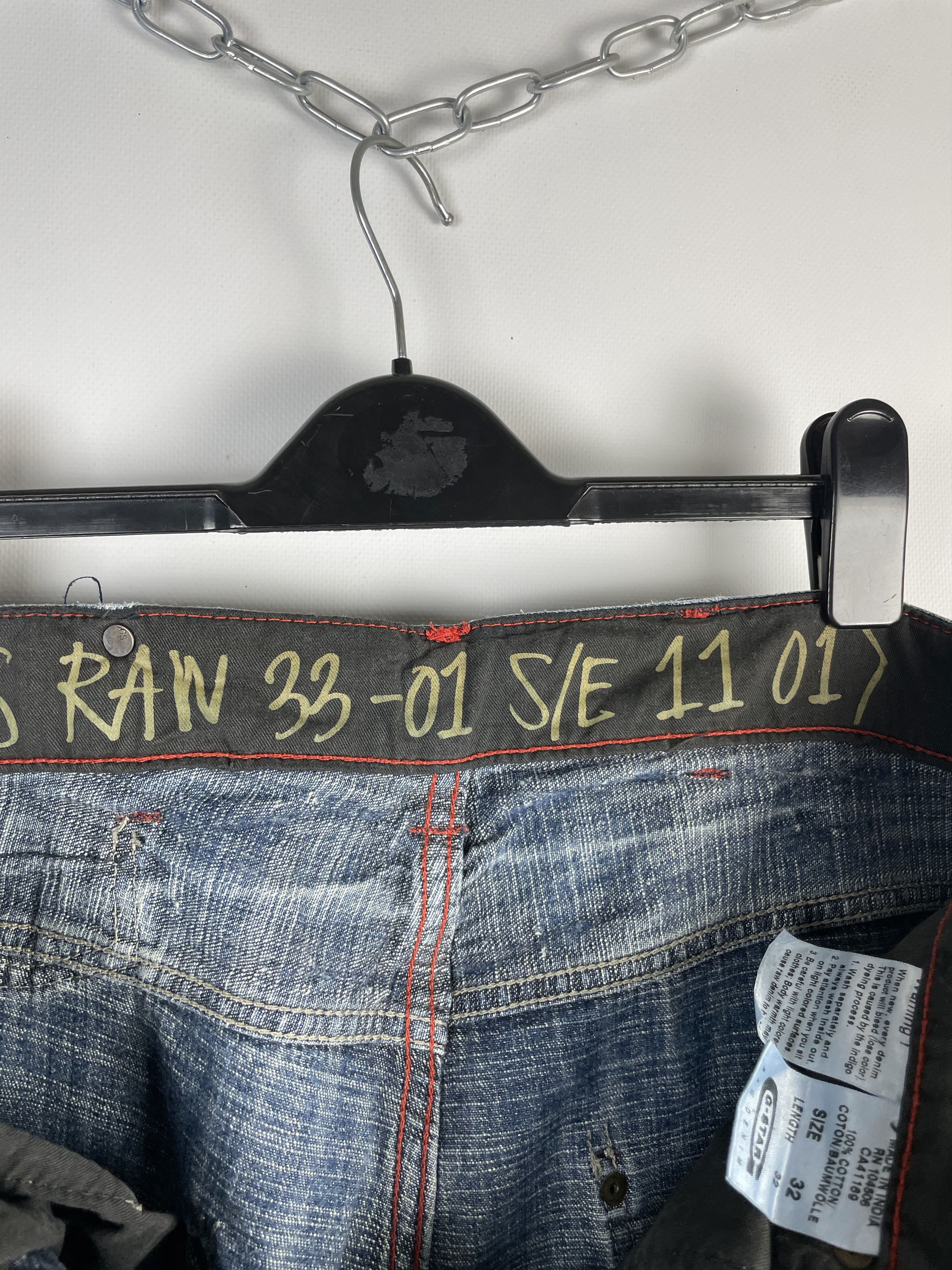 G-Star Vintage G-Star Raw Jeans Denim Pants 90s Size US 32 / EU 48 - 12 Thumbnail