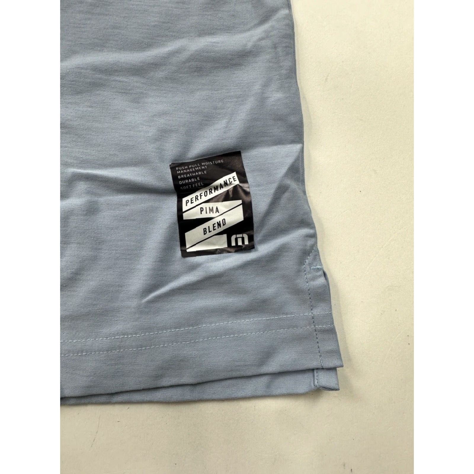 TravisMathew Travis Mathew Shirt Mens XL Blue Golf Polo Pullover Short Sleeve Company Logo Size US XL / EU 56 / 4 - 2 Thumbnail