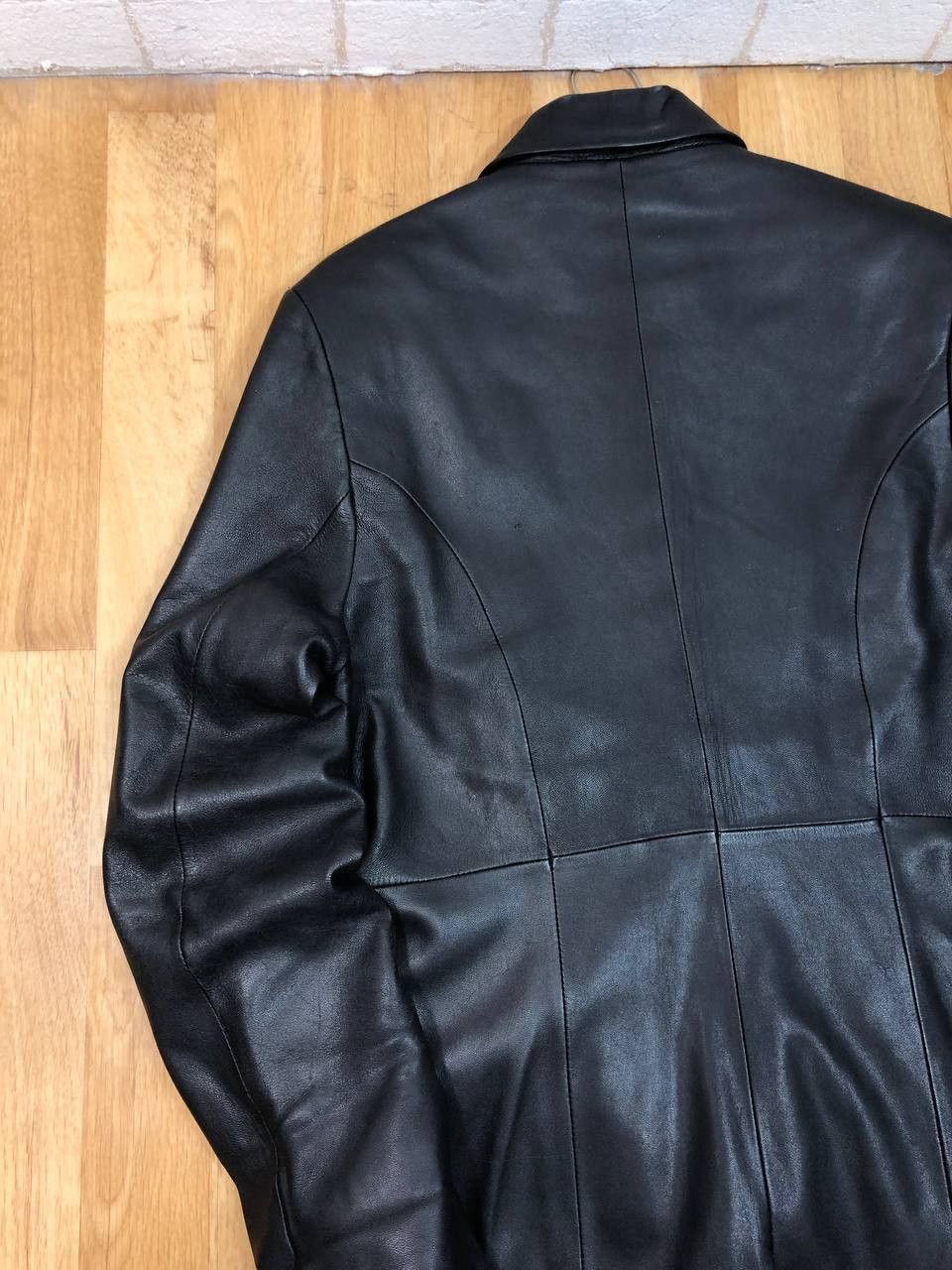 Other VINTAGE 00s MOTO LEATHER PUNK LEATHER JACKET AVANT-GARDE Size US XL / EU 56 / 4 - 16 Thumbnail