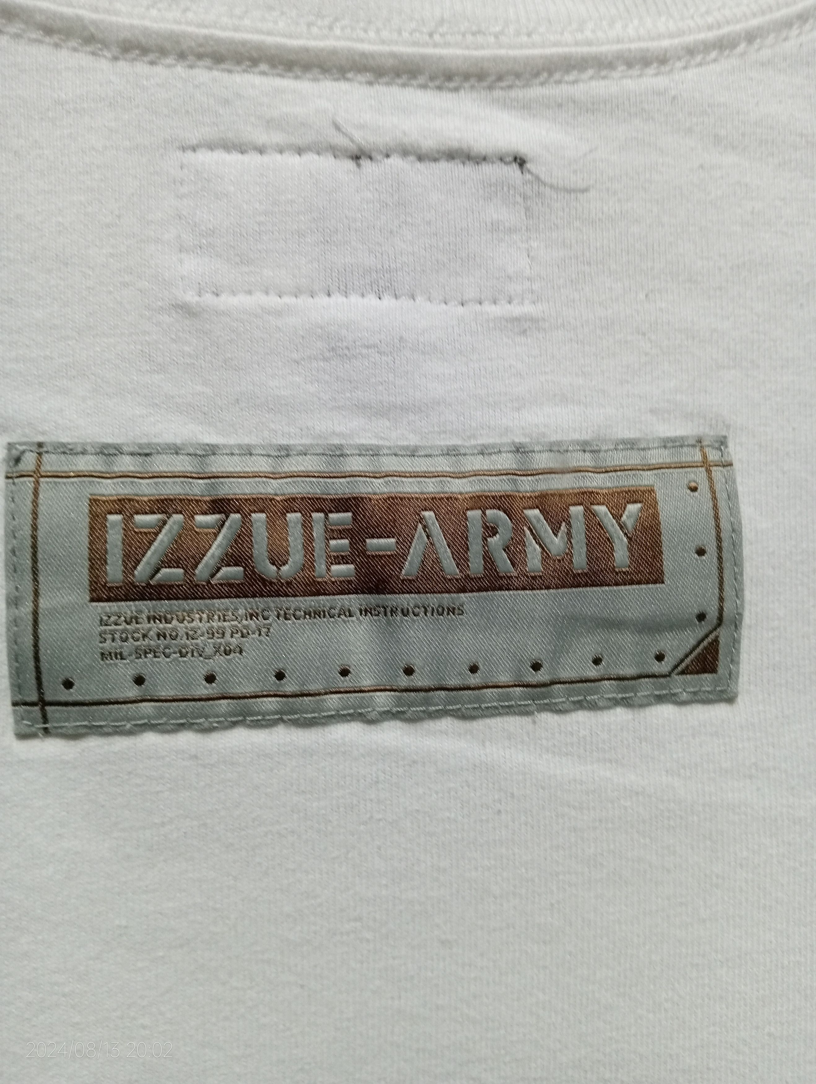 izzue IZZUE IZ-X04-ARMY Tee Size US M / EU 48-50 / 2 - 3 Thumbnail